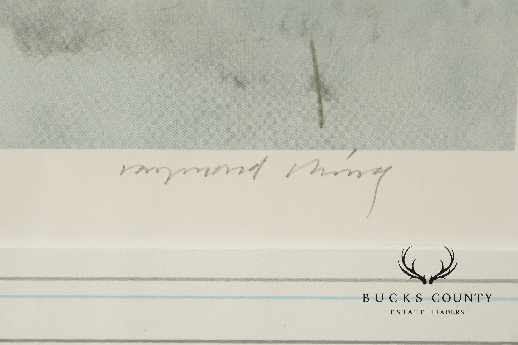 Raymond Harris-Ching Limited Edition Print, 'Mourning Doves'