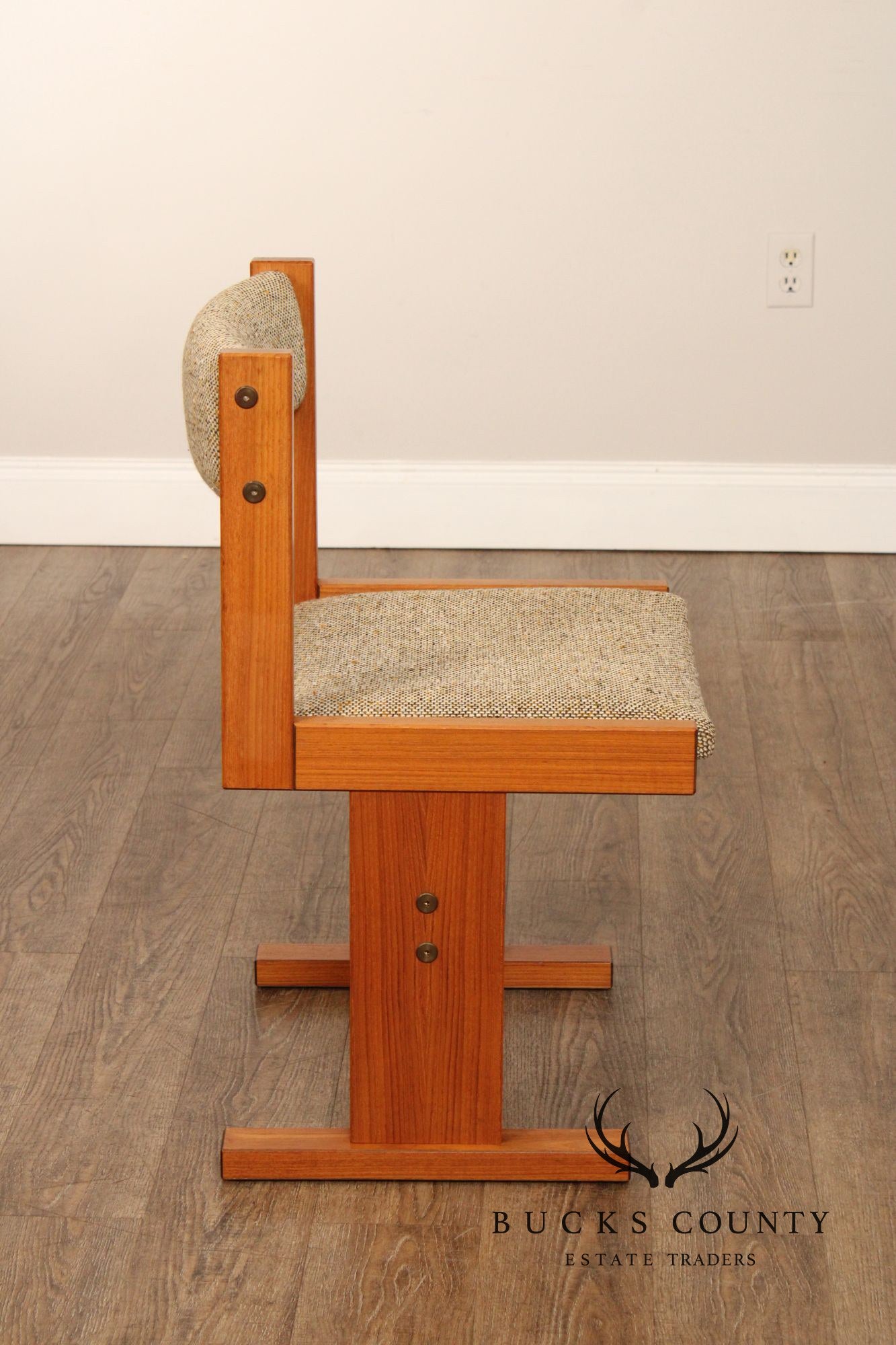 Gangsø Møbler Danish Modern Style Set of Six Teak Dining Chairs
