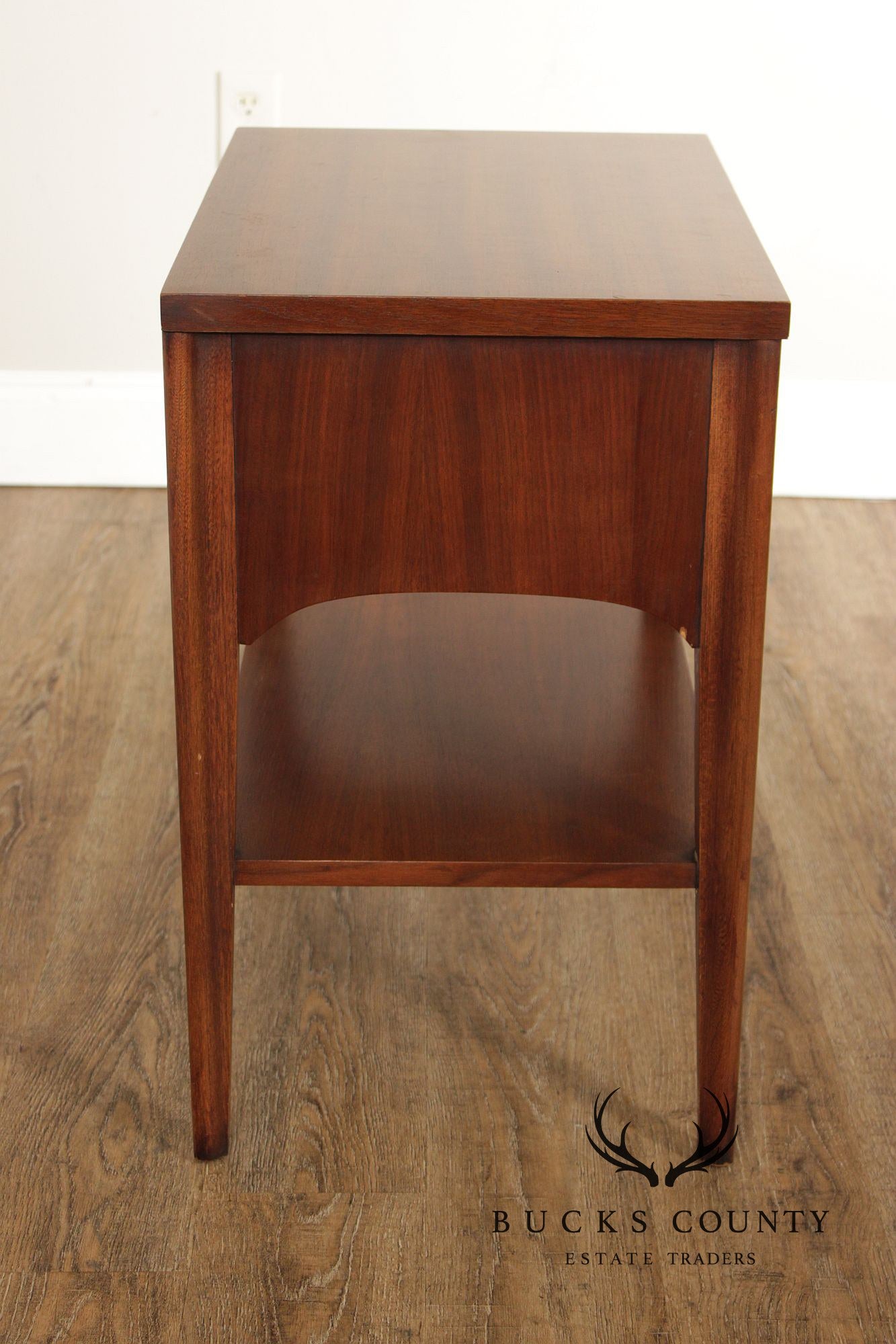 Kent Coffey 'Perspecta' Mid Century Modern Walnut Nightstand