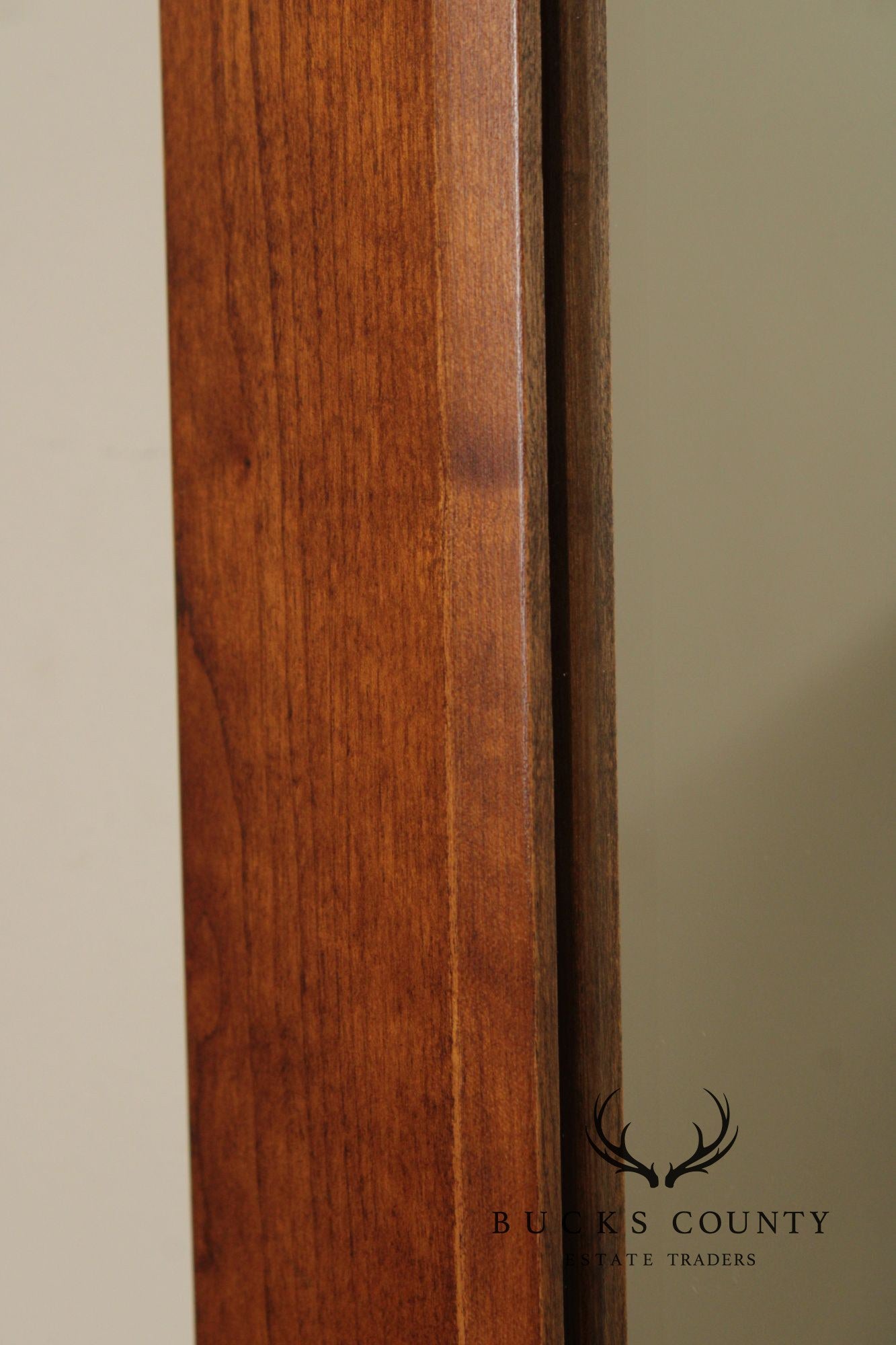 Stickley Soild Cherry Vintage Rectangular Wall Mirror