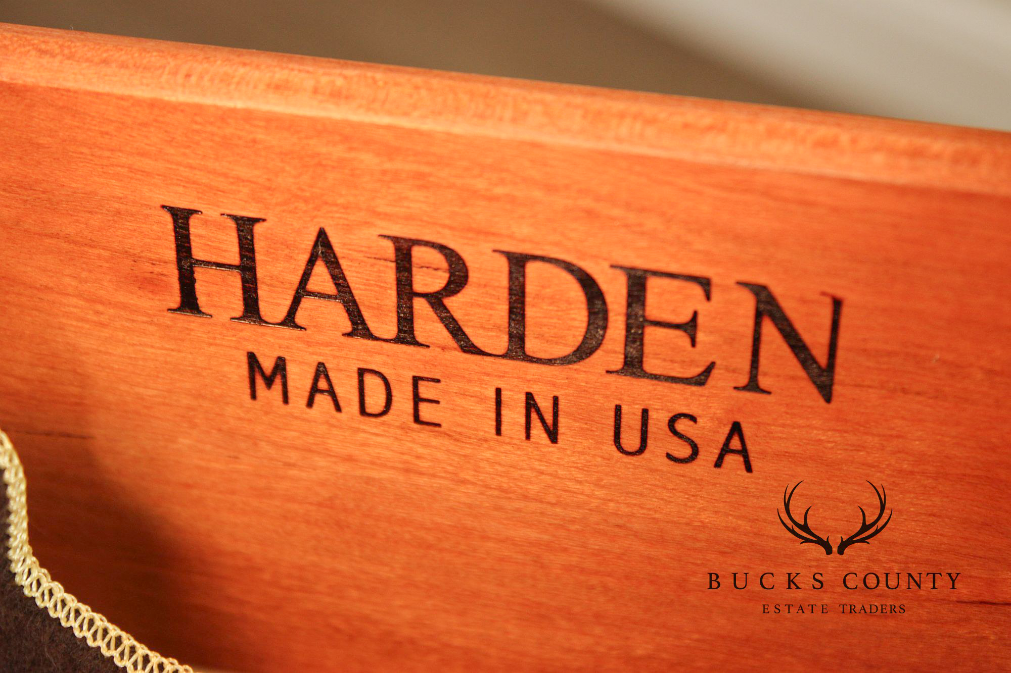 Harden Furniture Co. Cherry Sideboard Cabinet