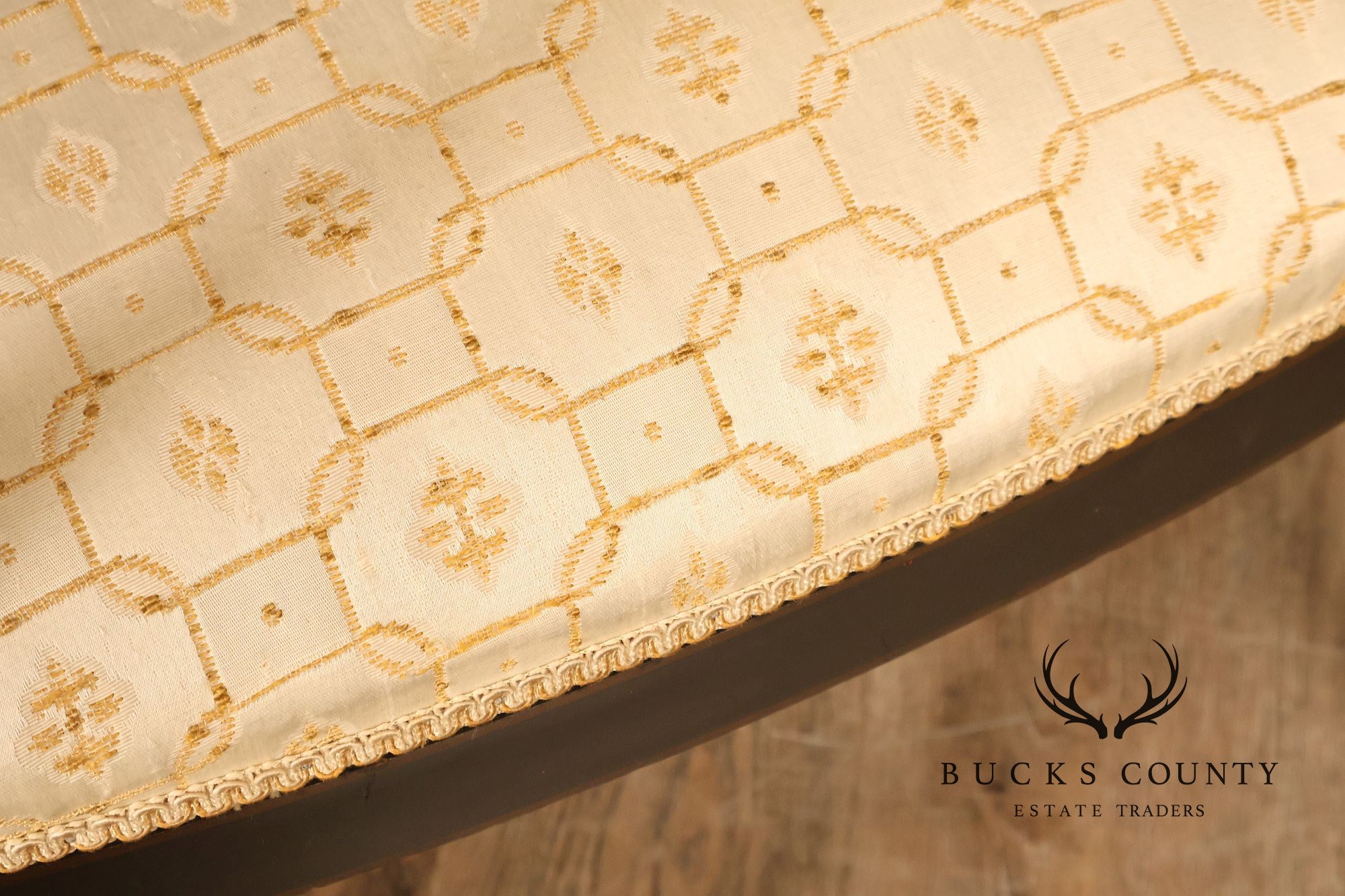 J. L. Pershing & Son Vintage Federal Style Painted Armchair