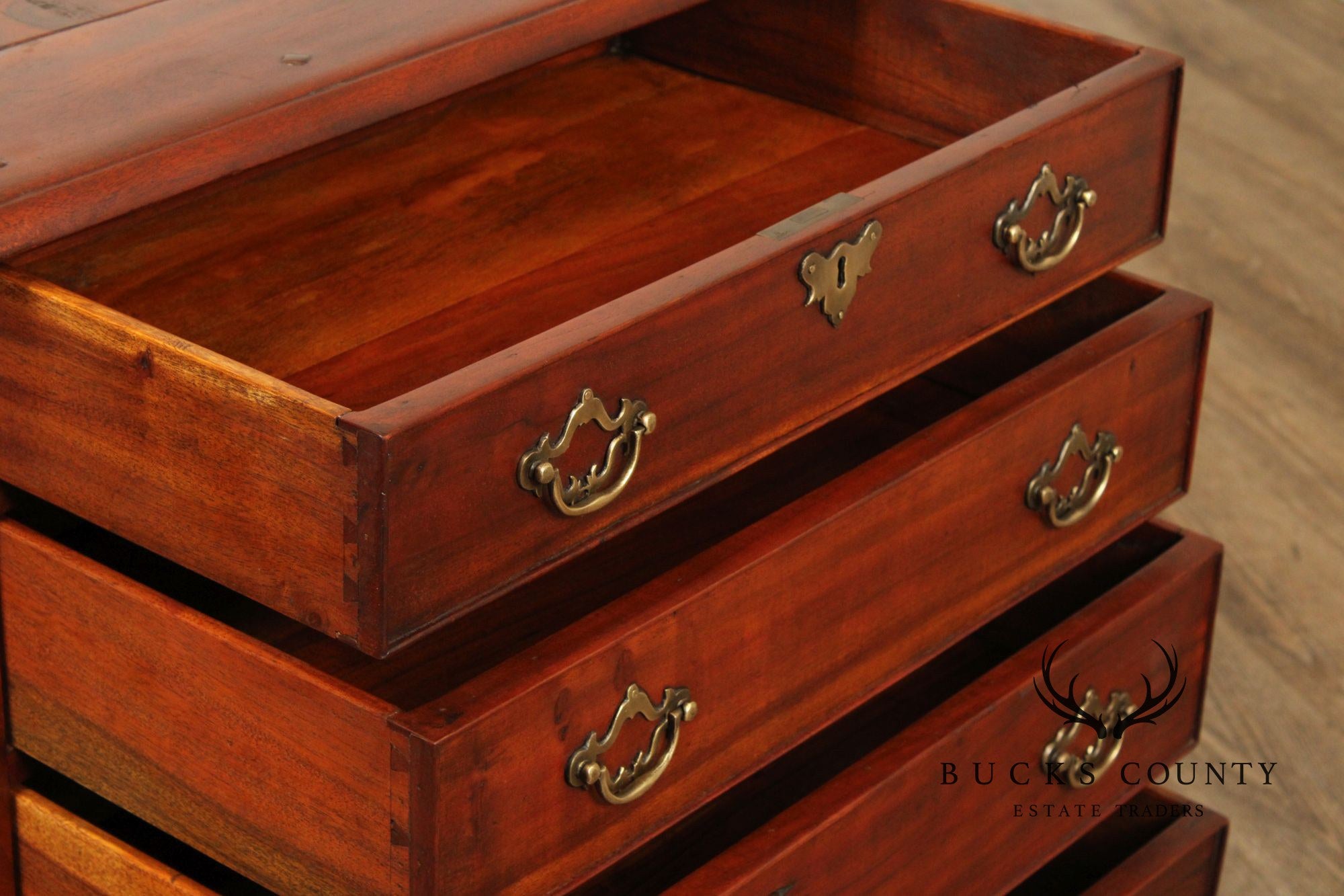 Theodore Alexander Chippendale Style Hardwood Chest