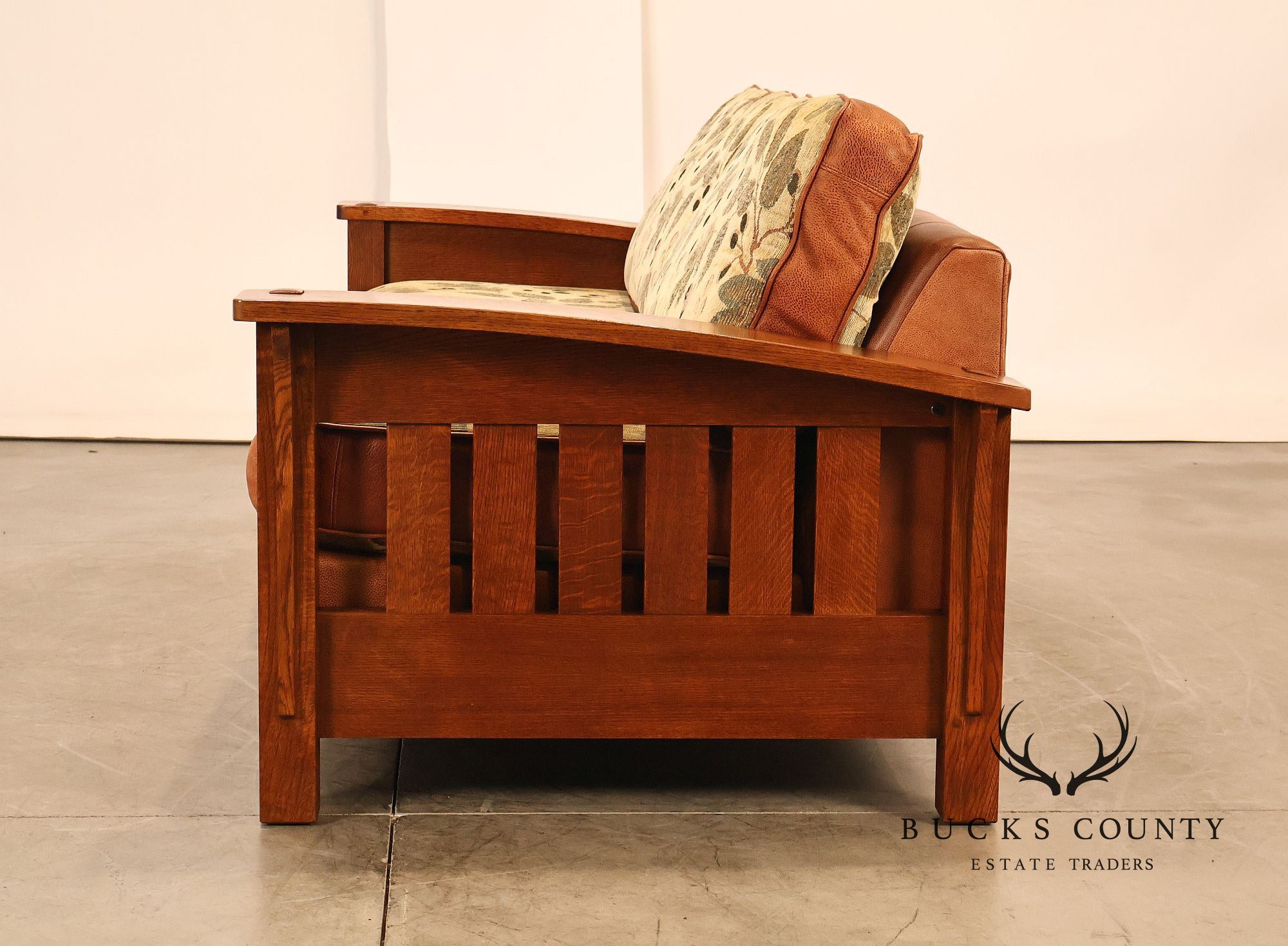 Stickley Mission Collection Oak Orchard Street Sofa