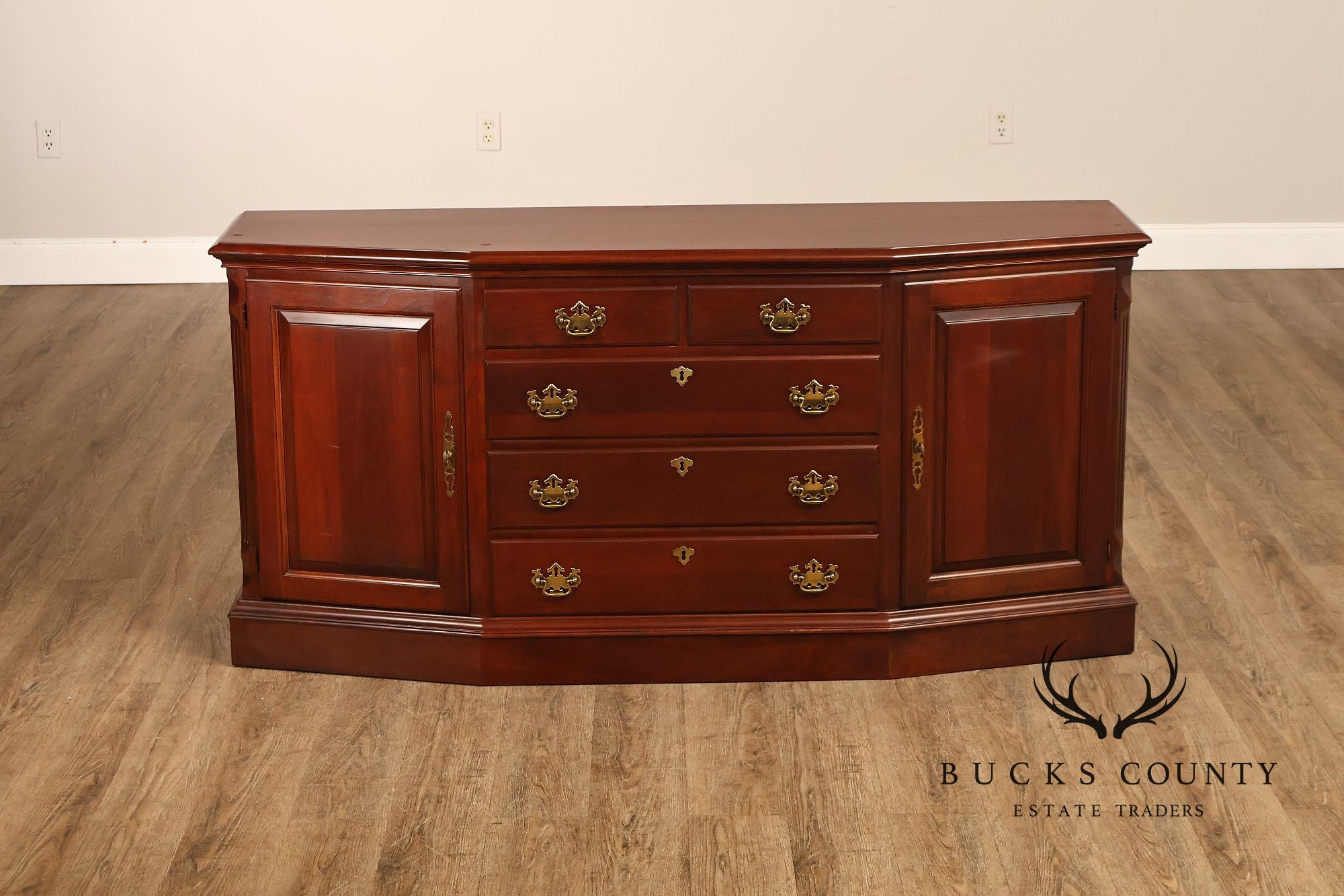 Pennsylvania House Cherry Credenza Buffet Sideboard Cabinet