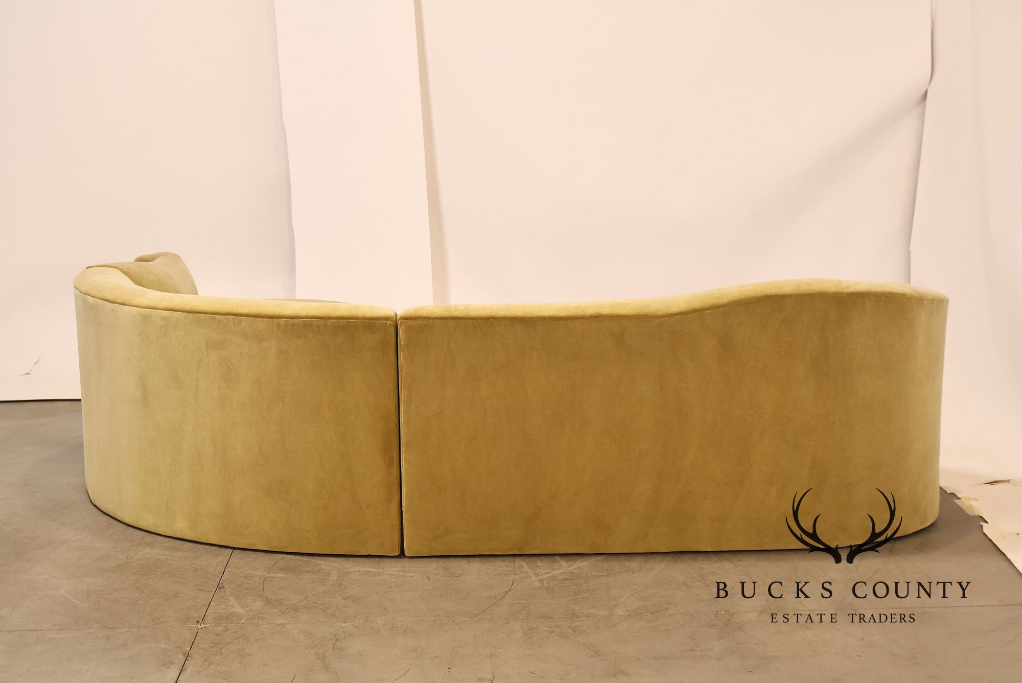 Vladimir Kagan Sculptural Curved Sectional Sofa