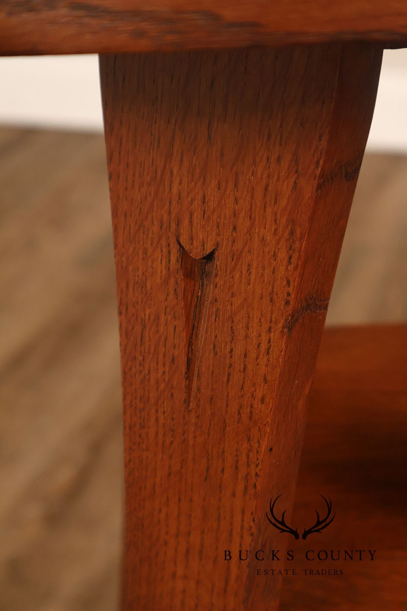 Stickley Mission Collection Tom Jones Oak Drink Stand
