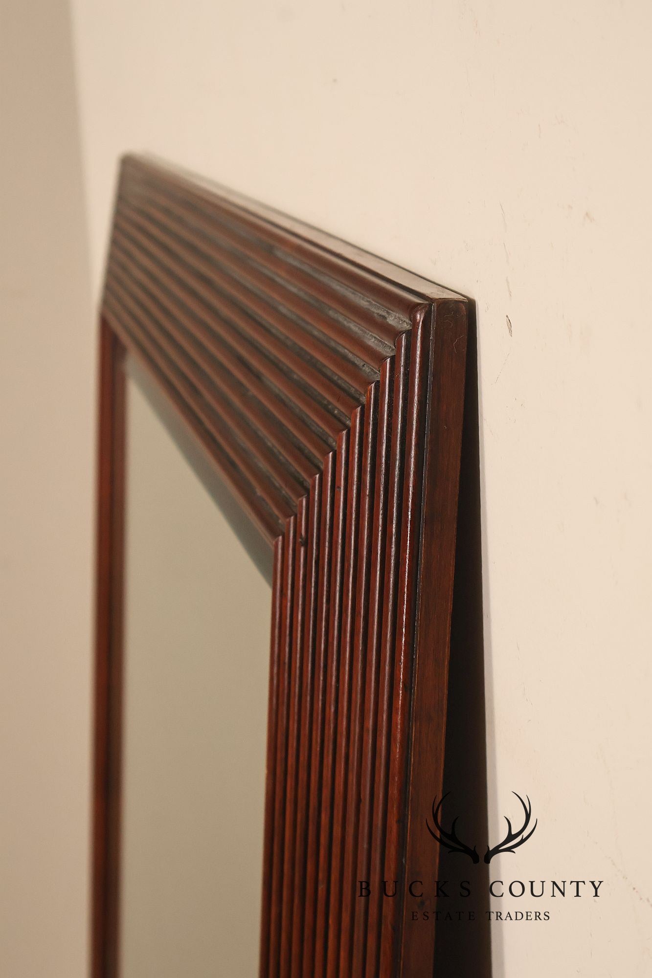 Ethan Allen 'British Classics' Reeded Frame Wall Mirror