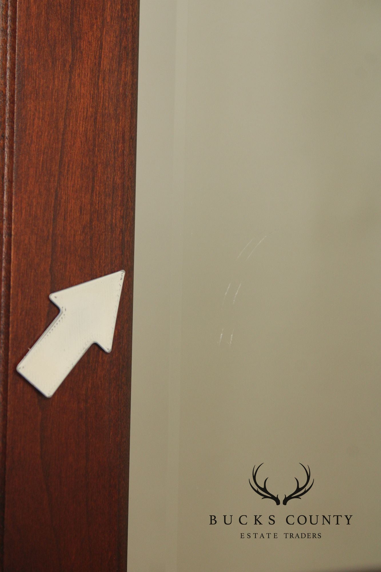 Pennsylvania House Chippendale Style Cherry Long Dresser with Mirror