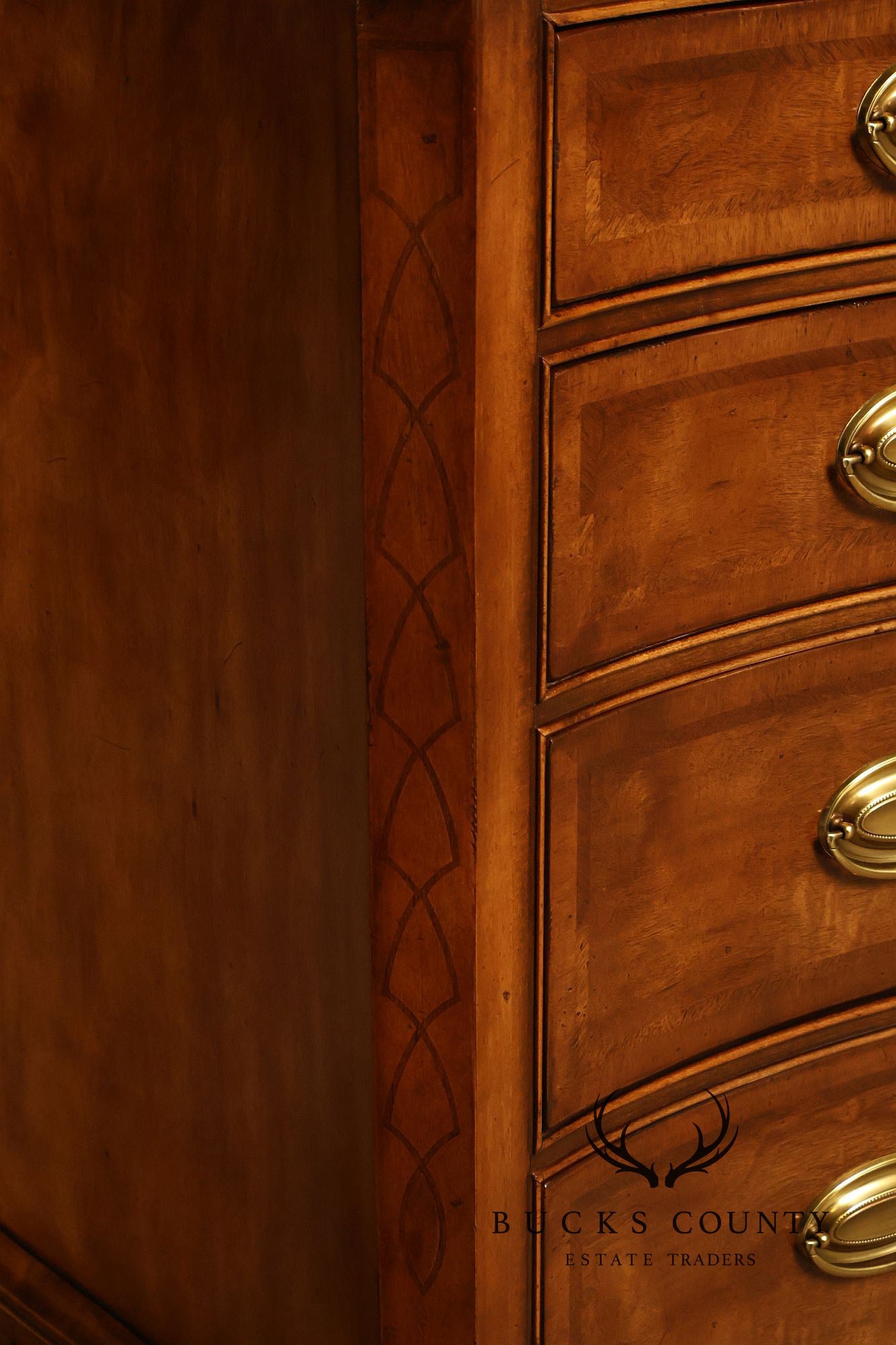 Henredon Aston Court Serpentine Chest of Drawers