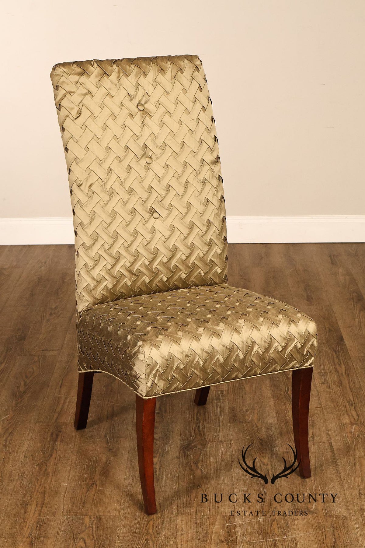 Hickory White Modern Set of Six Upholstered Dining Chairs
