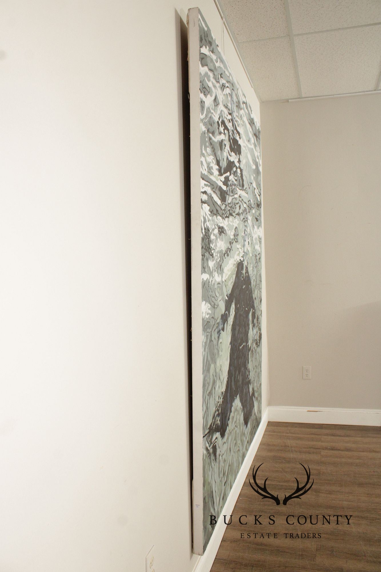 Gina Fiedel Contemporary Oil Painting, 'Climbing Smoke'
