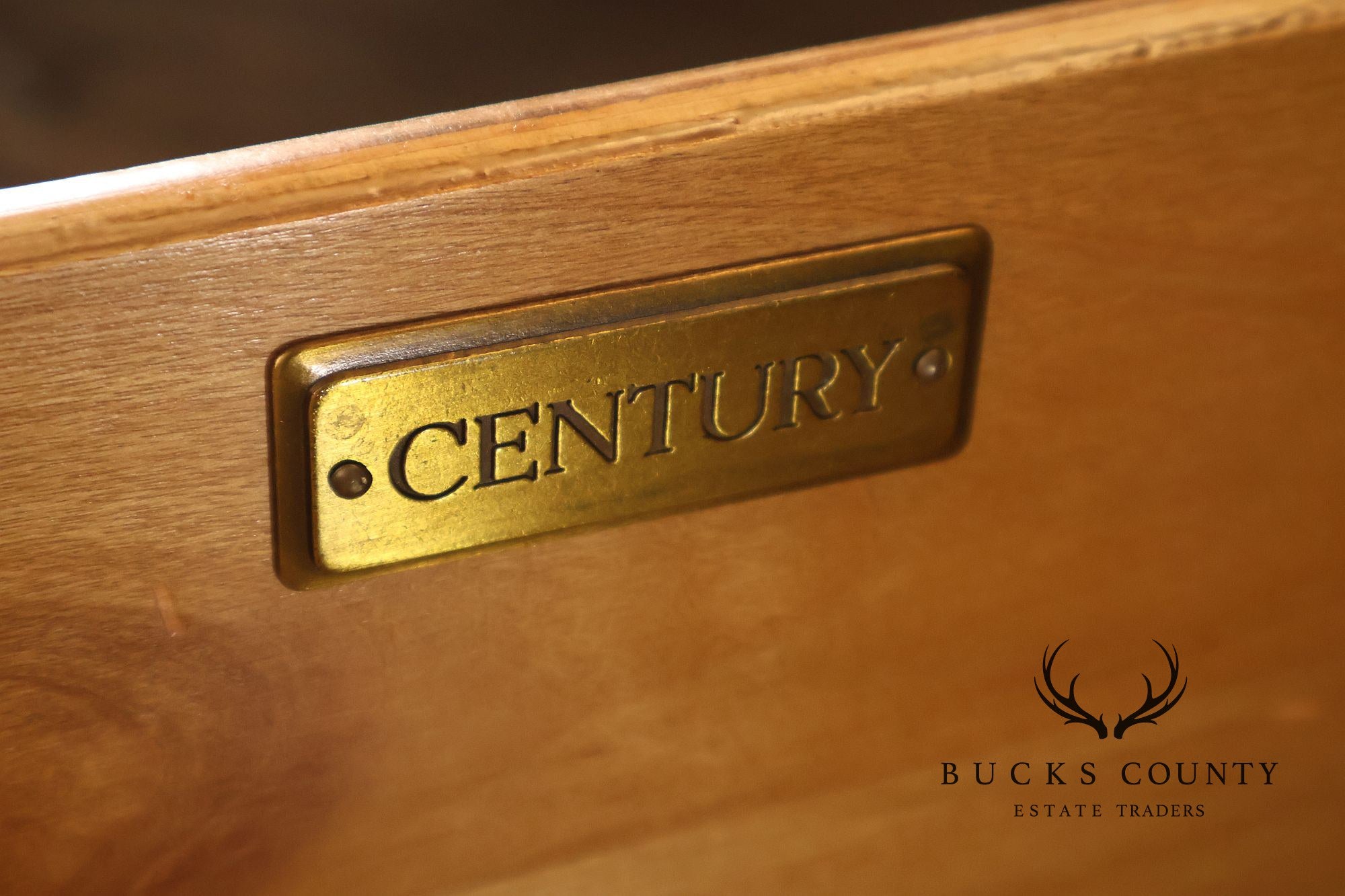 Century Furniture French Style Bombe Chest With Marble Top