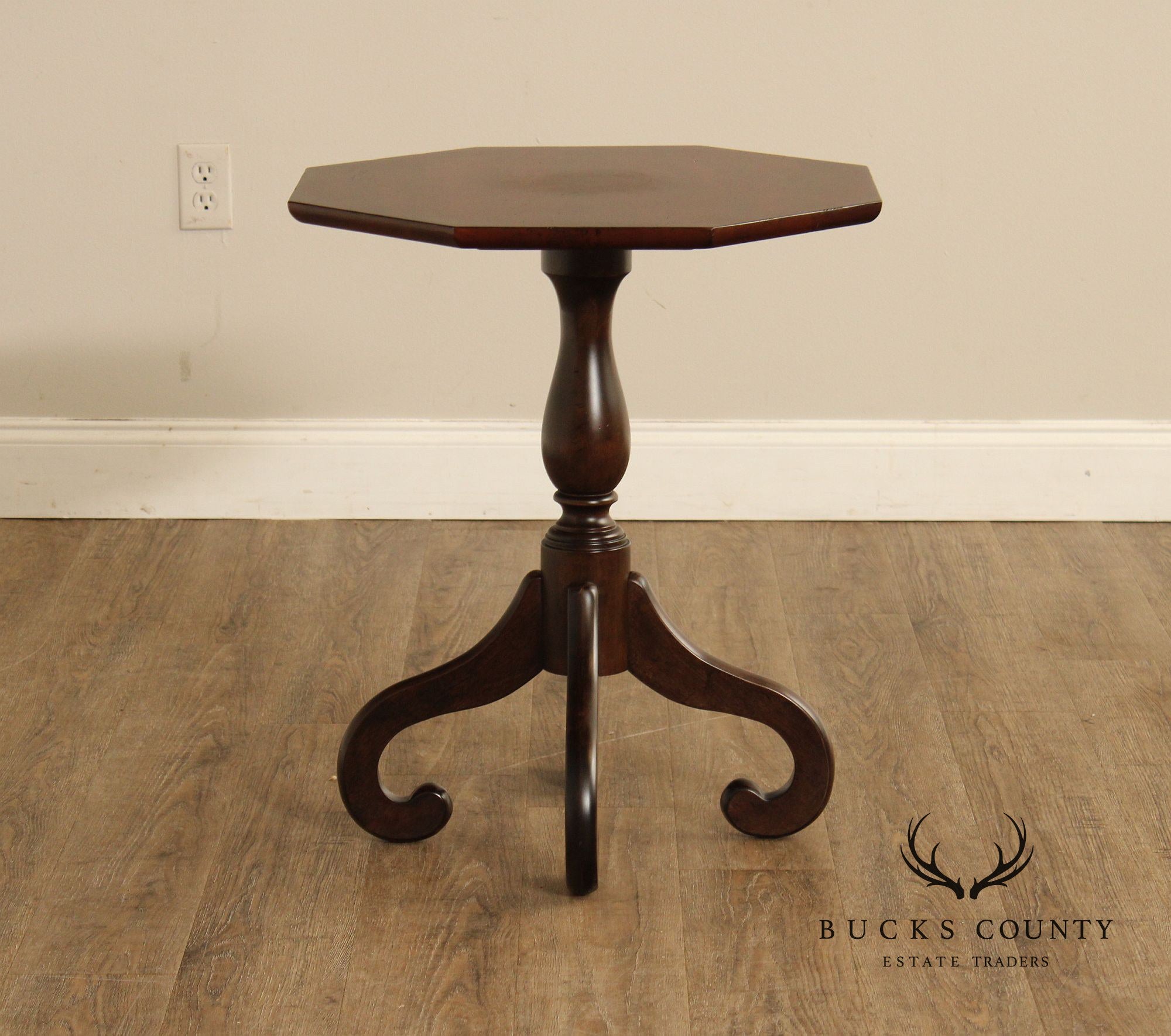 Kincaid Artisan’s Shoppe Solid Wood Octagonal Side Table
