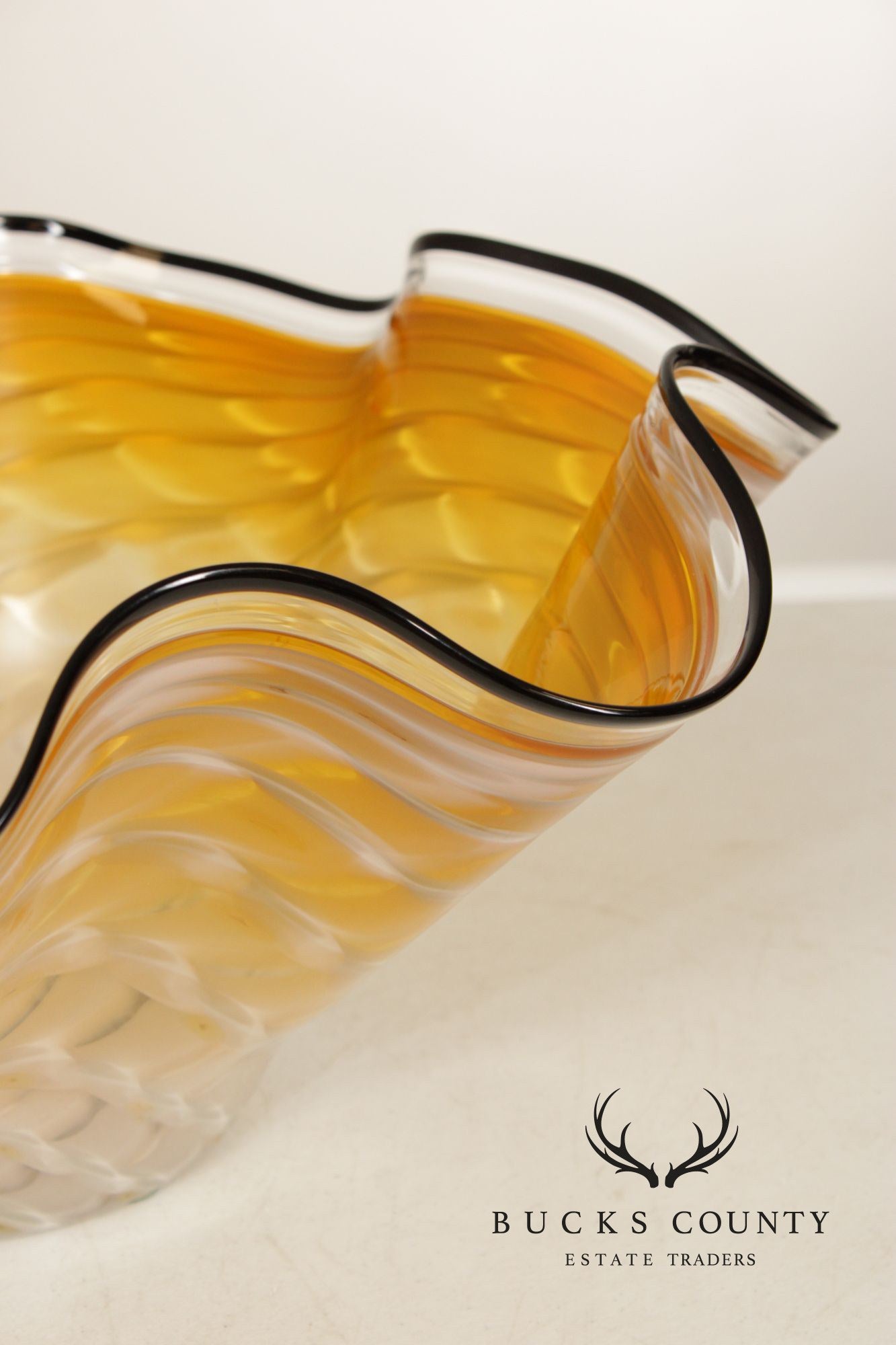 La Chaussee Contemporary Art Glass Bowl