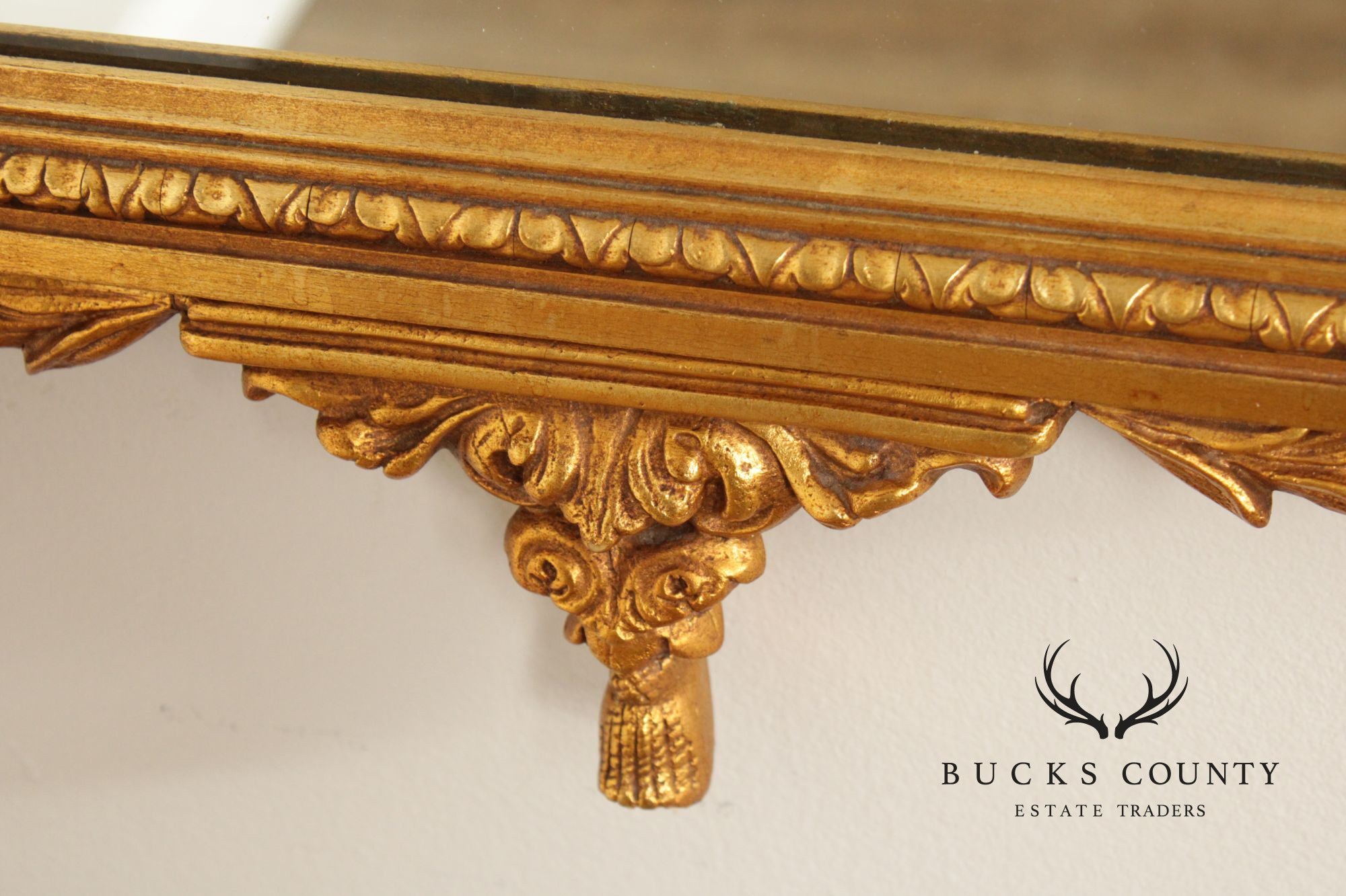 Adam Style Giltwood Wall Mirror