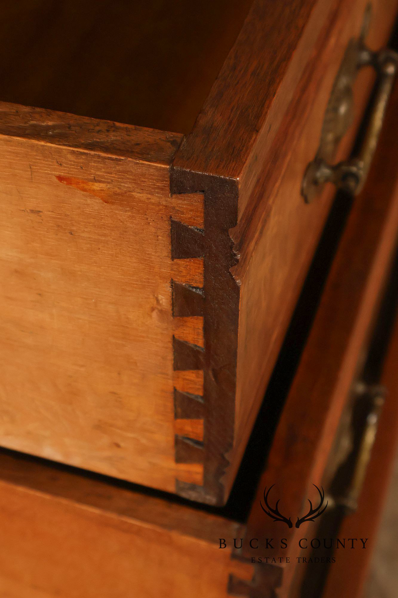 Antique Victorian Eastlake Walnut Marble Top Dresser With Mirror