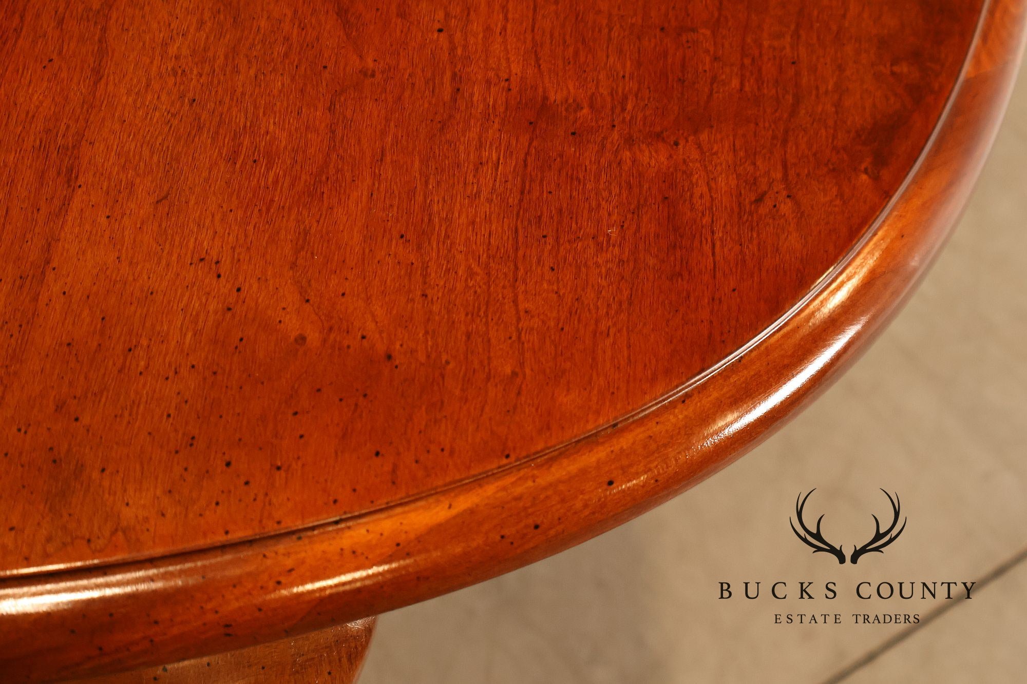American Drew Traditional Cherry Dining Table With Two Leaves