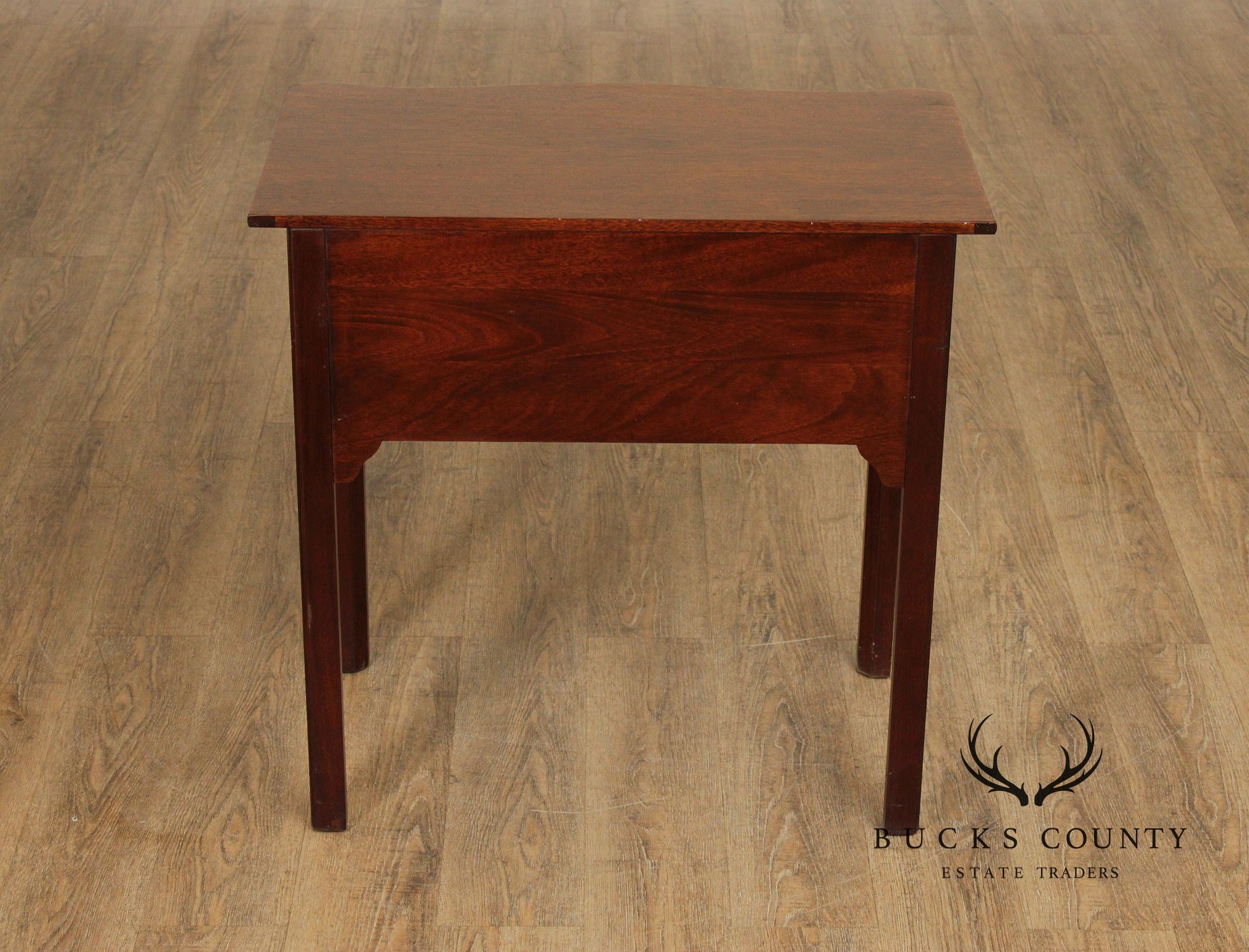Chippendale Style Mahogany Lowboy Side Table Console