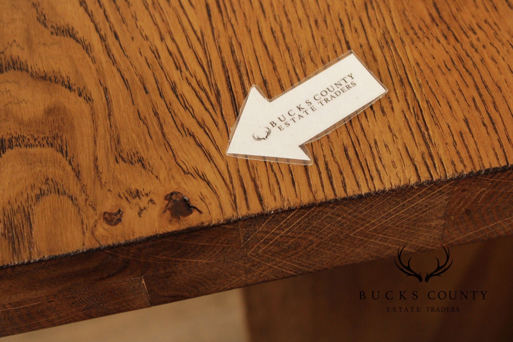 Mission Style 'Edgar' Oak End Table
