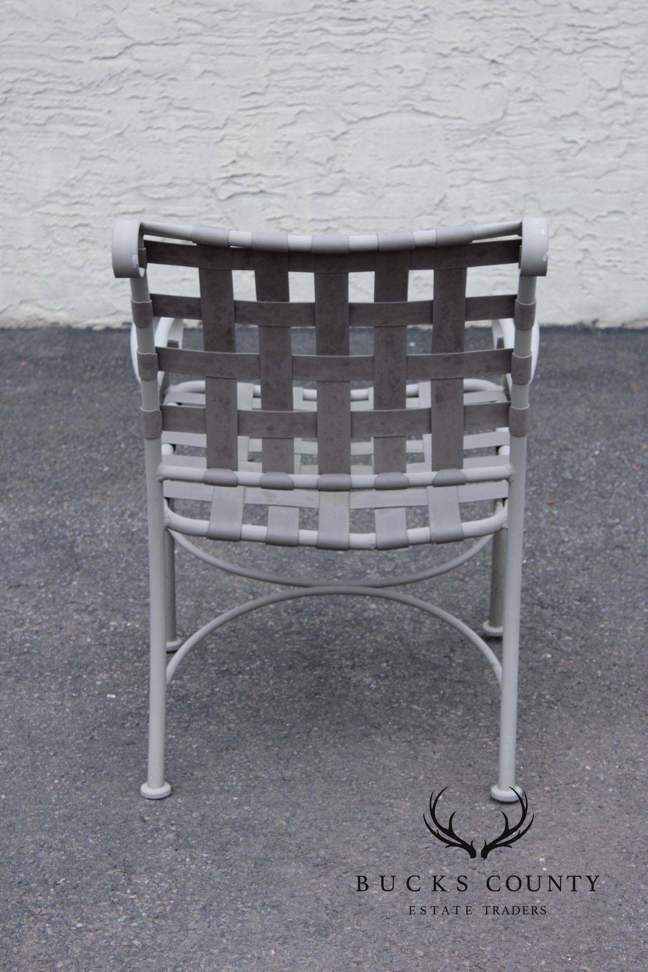 Woodard Ramsgate Oval Patio Dining Table And Six Chairs Set