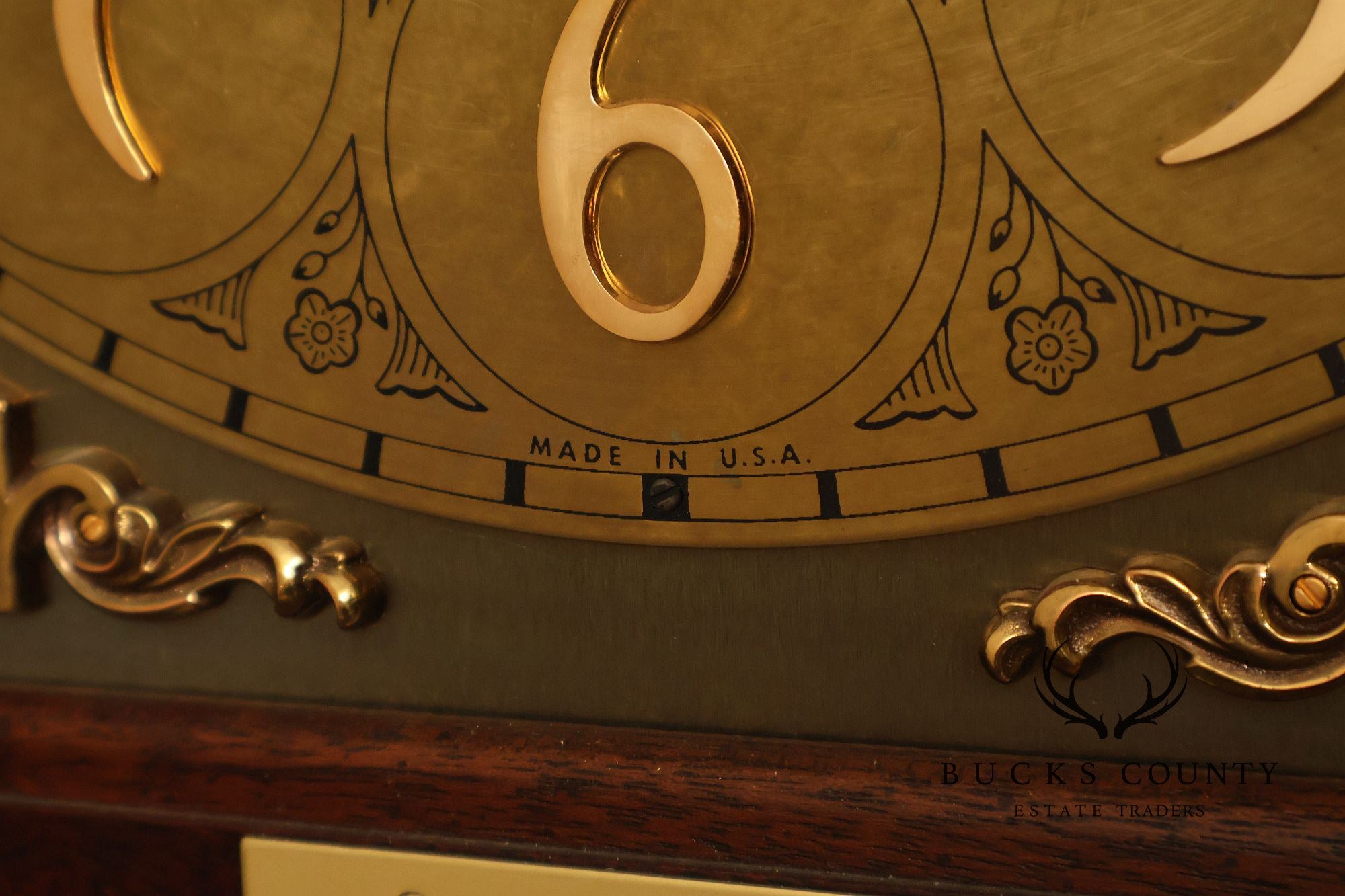 Sligh Mahogany Inlaid Grandfather Clock