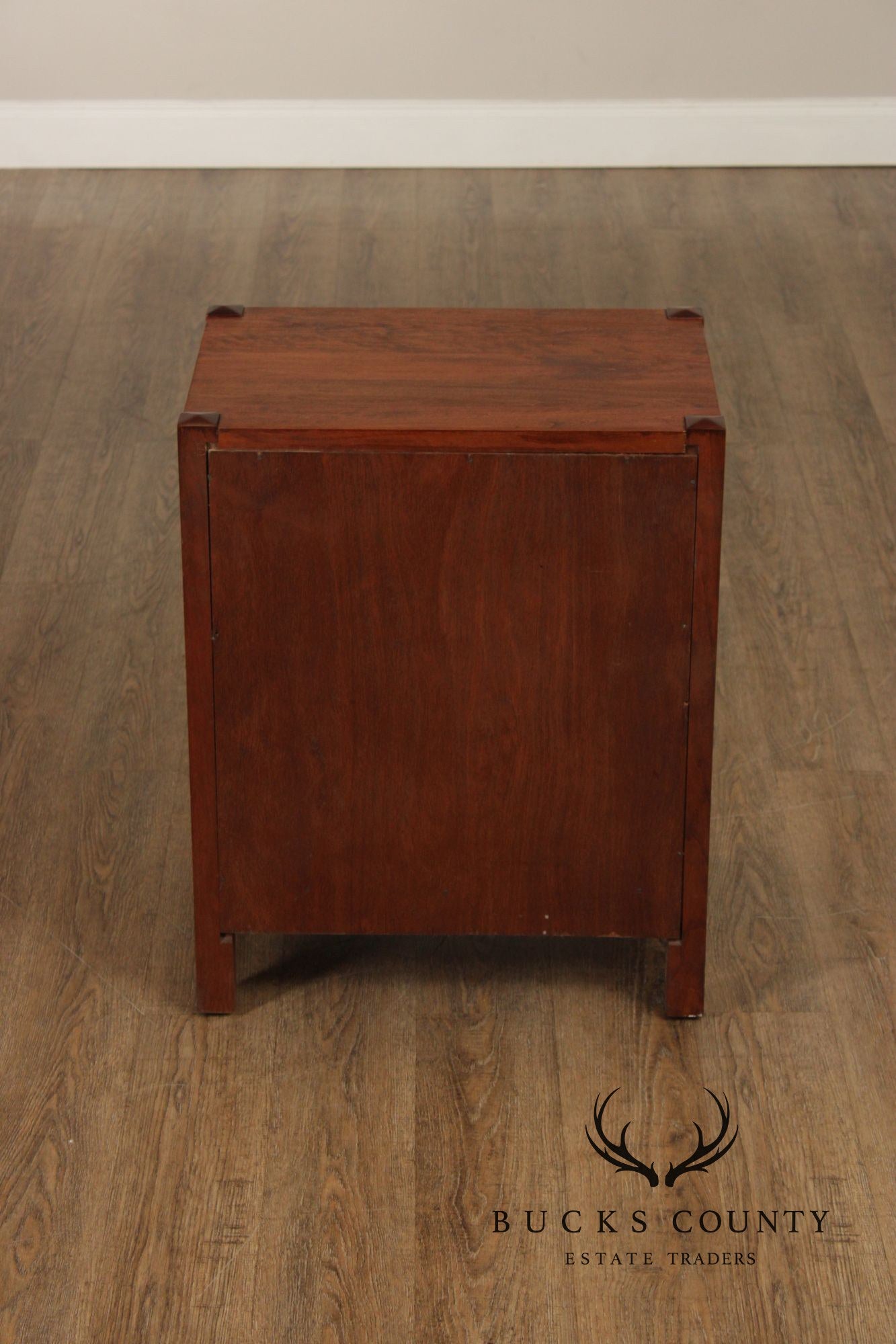Stickley Mission Collection Pair of Cherry Three-Drawer Night Stands