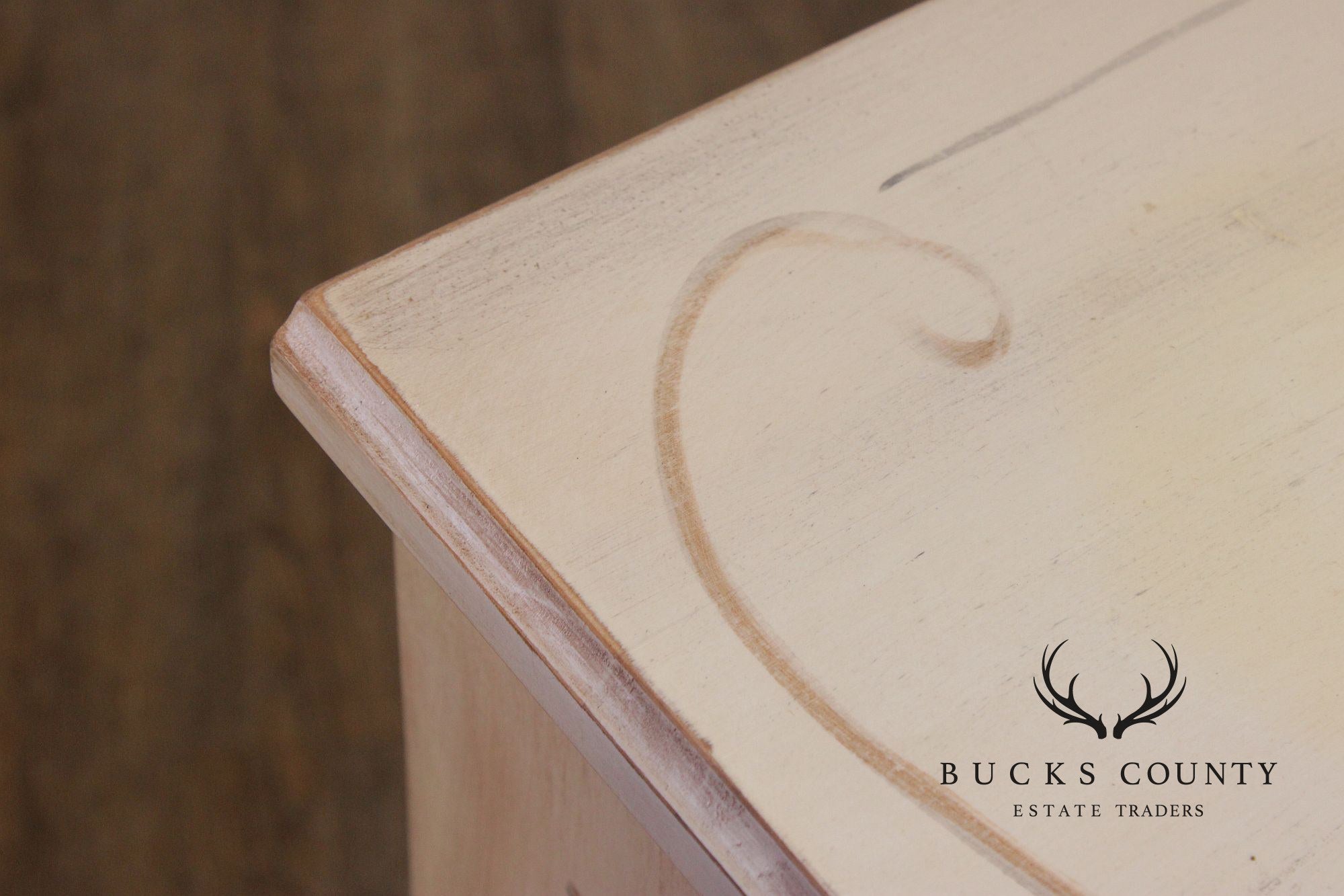 Ethan Allen 'Legacy' Paint Decorated Chest of Drawers