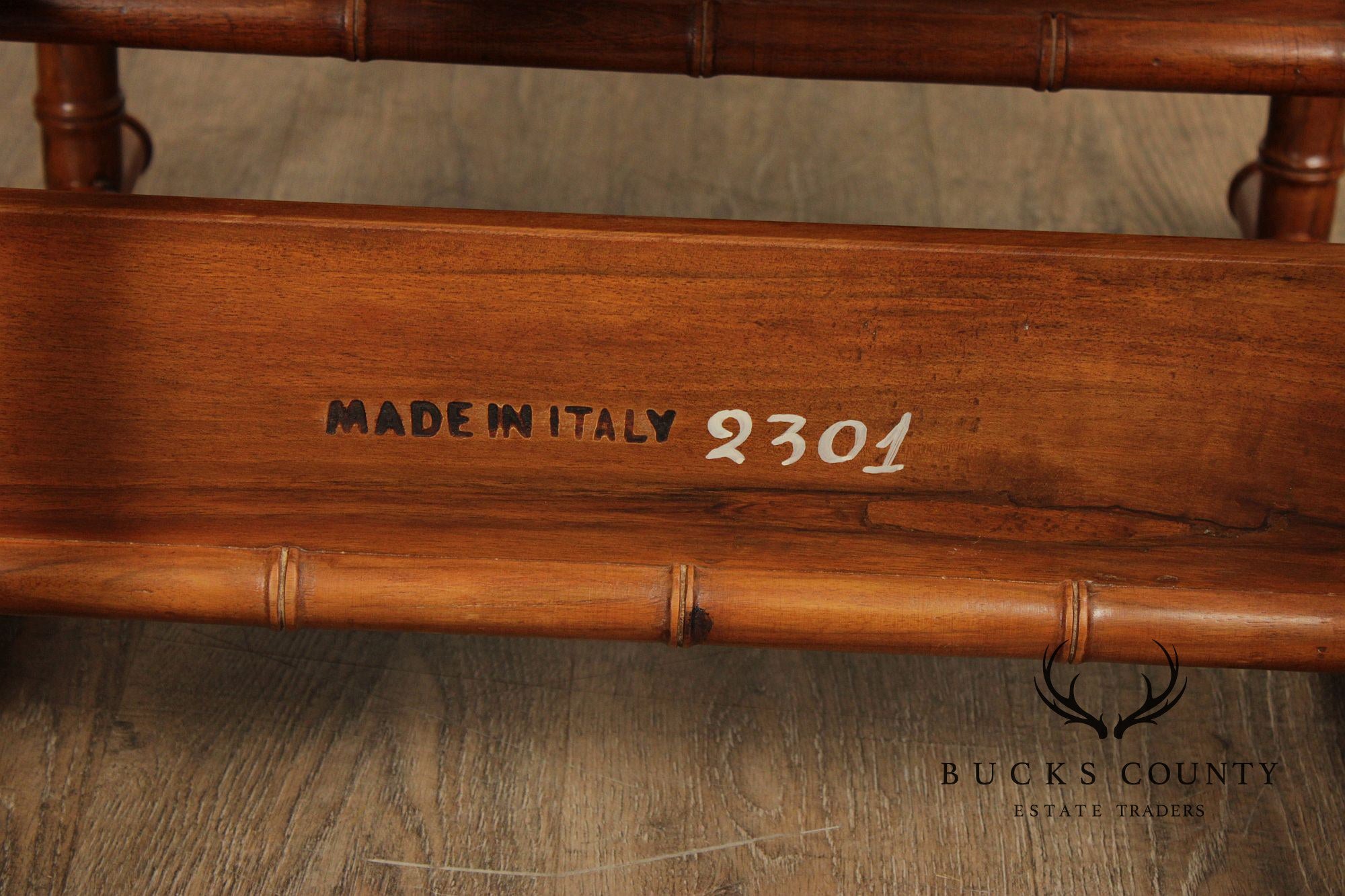 Italian Metamorphic Library Steps and End Table