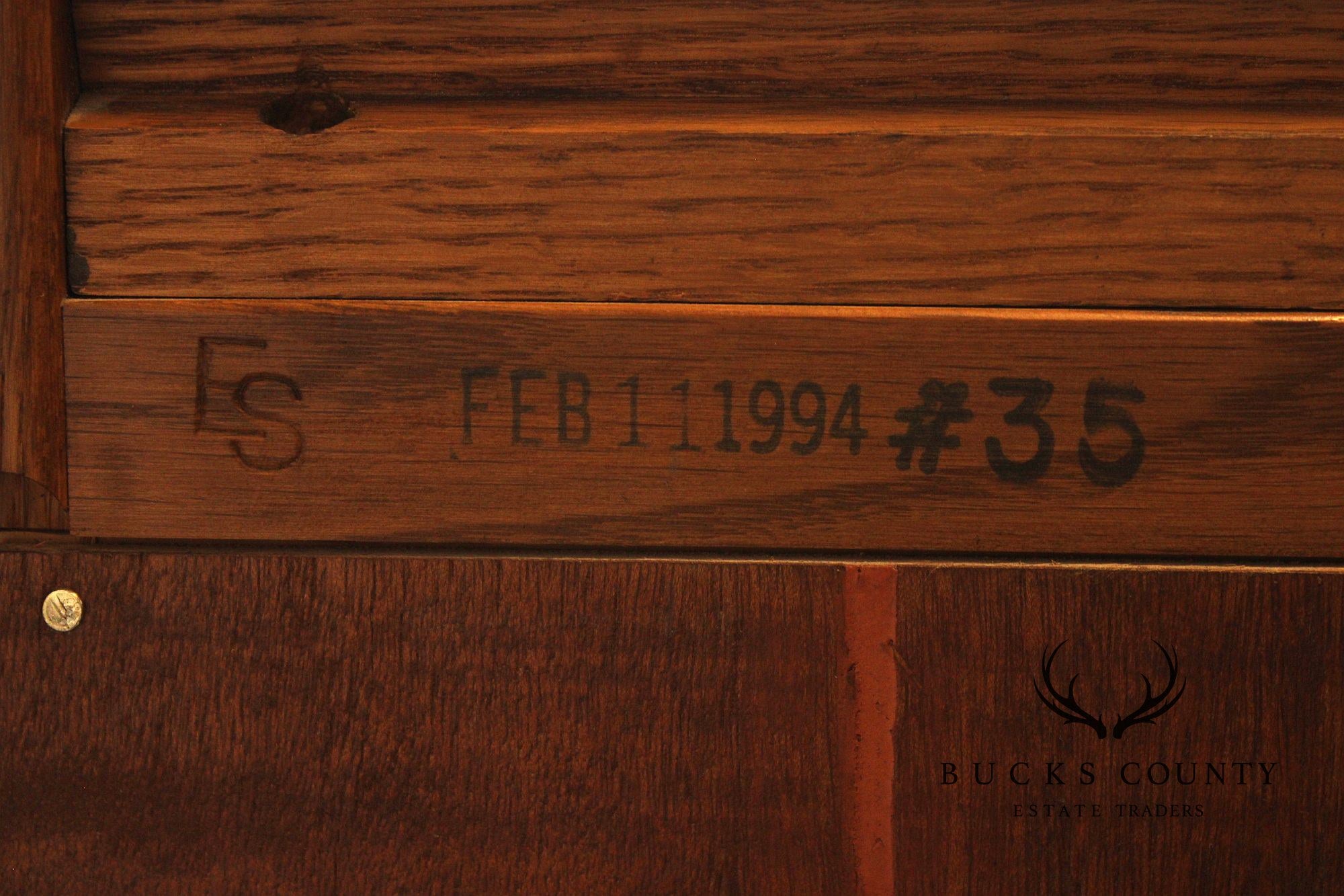 Stickley Mission Collection Oak Tall Chest Of Drawers