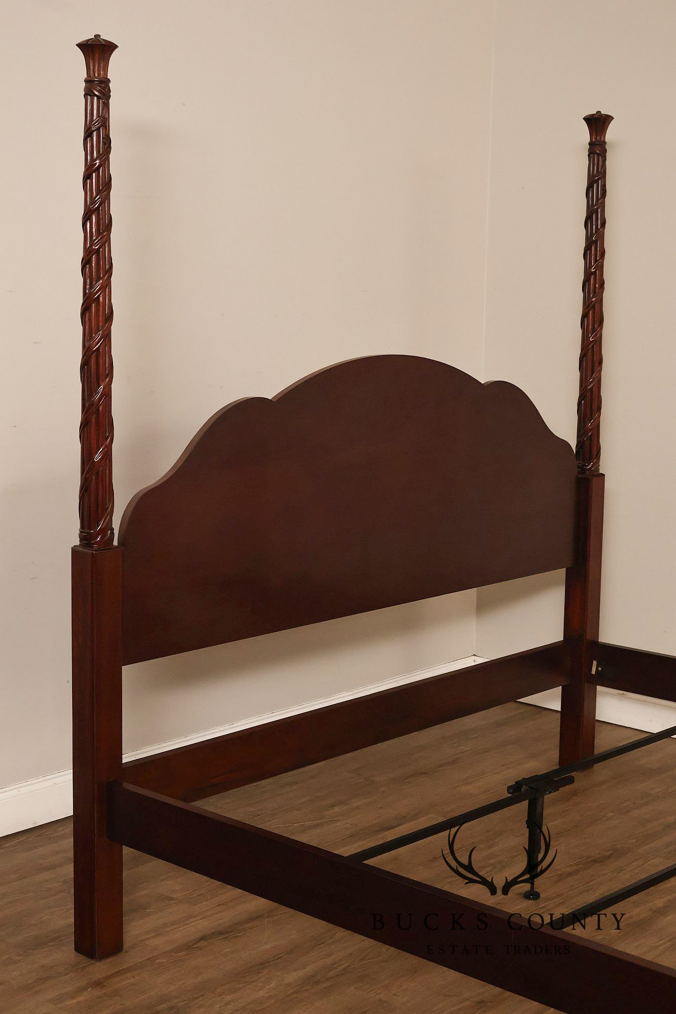 Hickory Chair King Size Mahogany Poster Bed