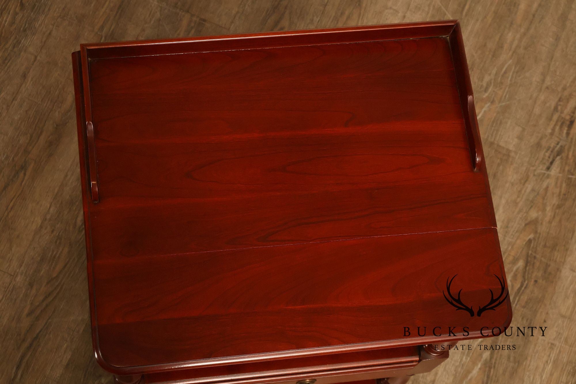 Pennsylvania House Vintage Pair Of Traditional Cherry End Tables