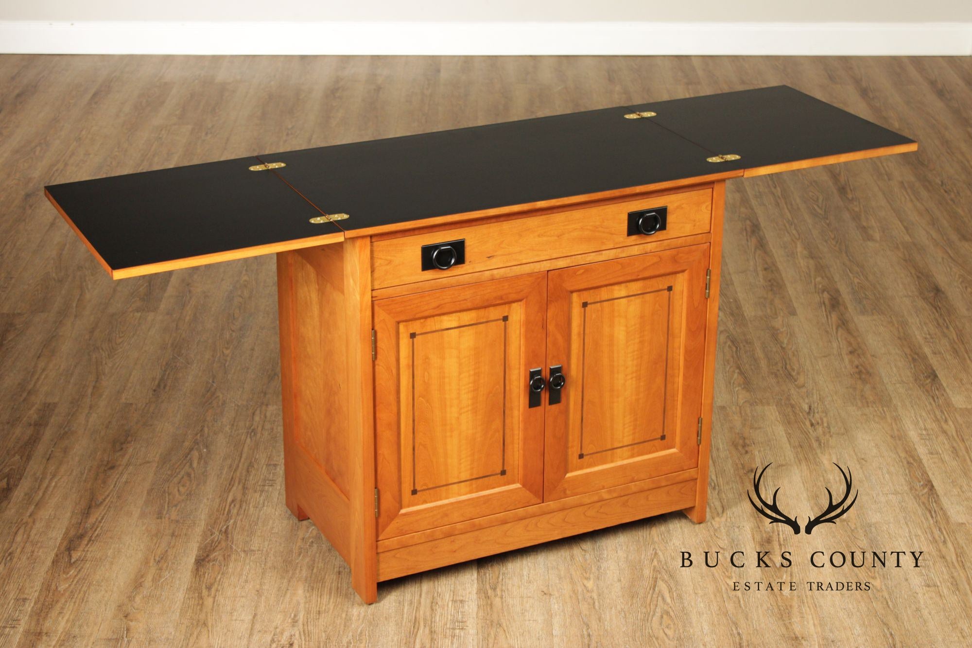 Stickley 21st Century Collection Cherry Mobile Server