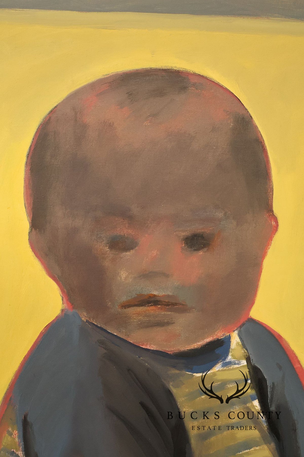 Anne Cooper Dobbins Oil Painting, 'Vanessa Alone'