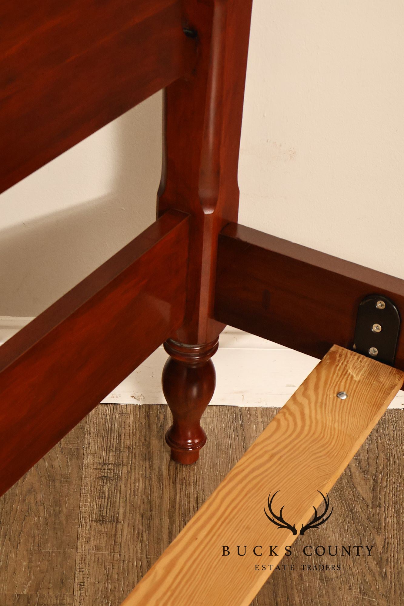 Henkel Harris Solid Cherry King Four Poster Bed
