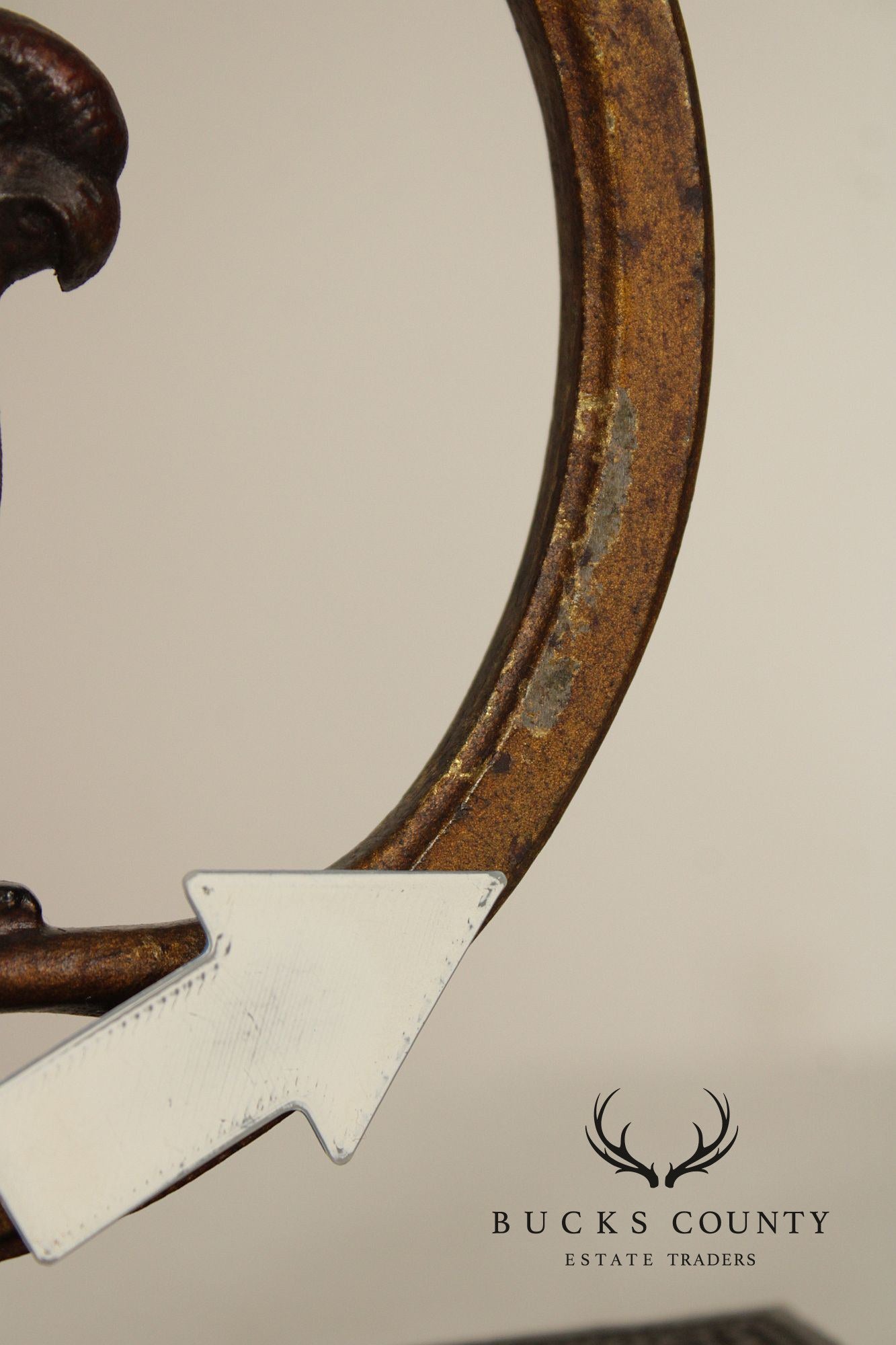 Bradley & Hubbard Art Deco Cast Iron Door Stop