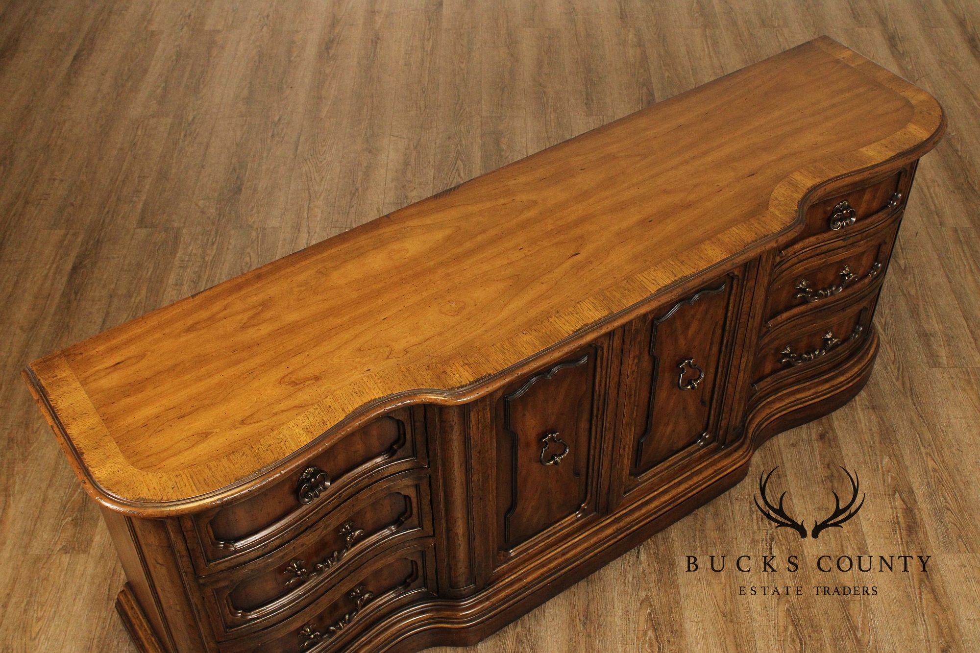 Heritage Grand Tour Collection Vintage Walnut Dresser