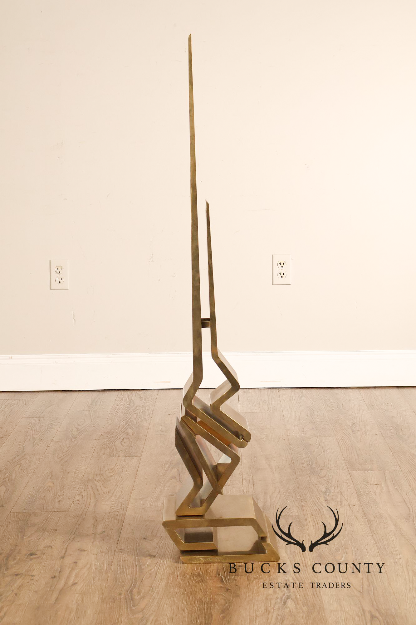 Giorgio Zennaro Modern Style Brass Sculpture “Forme Concrescenti”