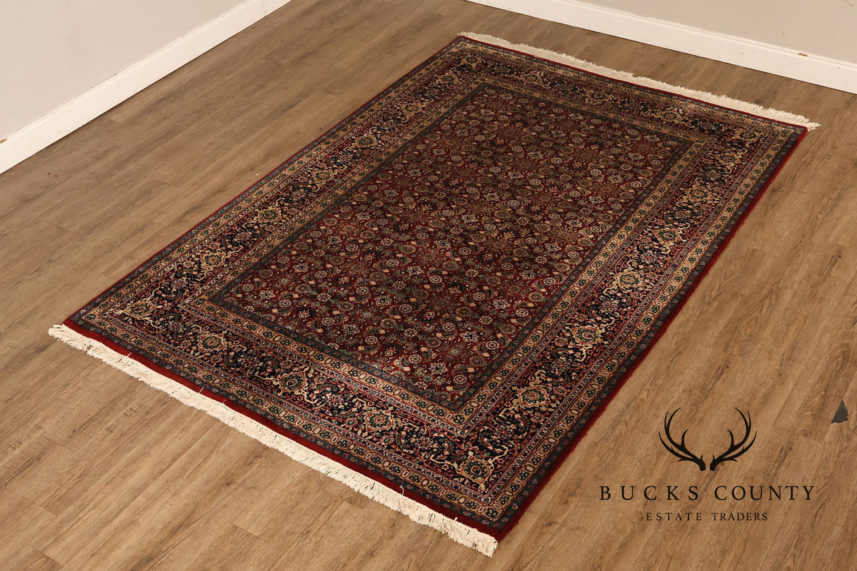Persian Style Hand Knotted Wool Area Rug