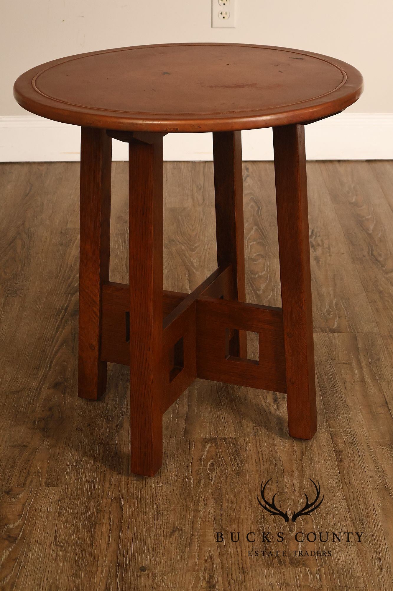 Stickley Limbert Commemorative Copper Top Mission Table