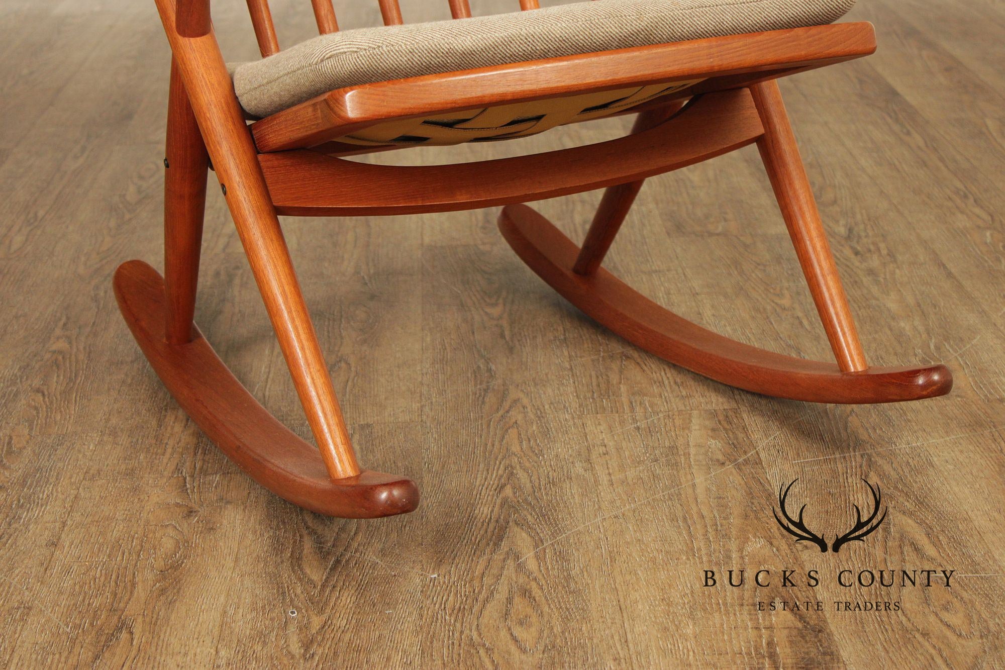 Bramin Mobler Danish Modern Teak Rocker