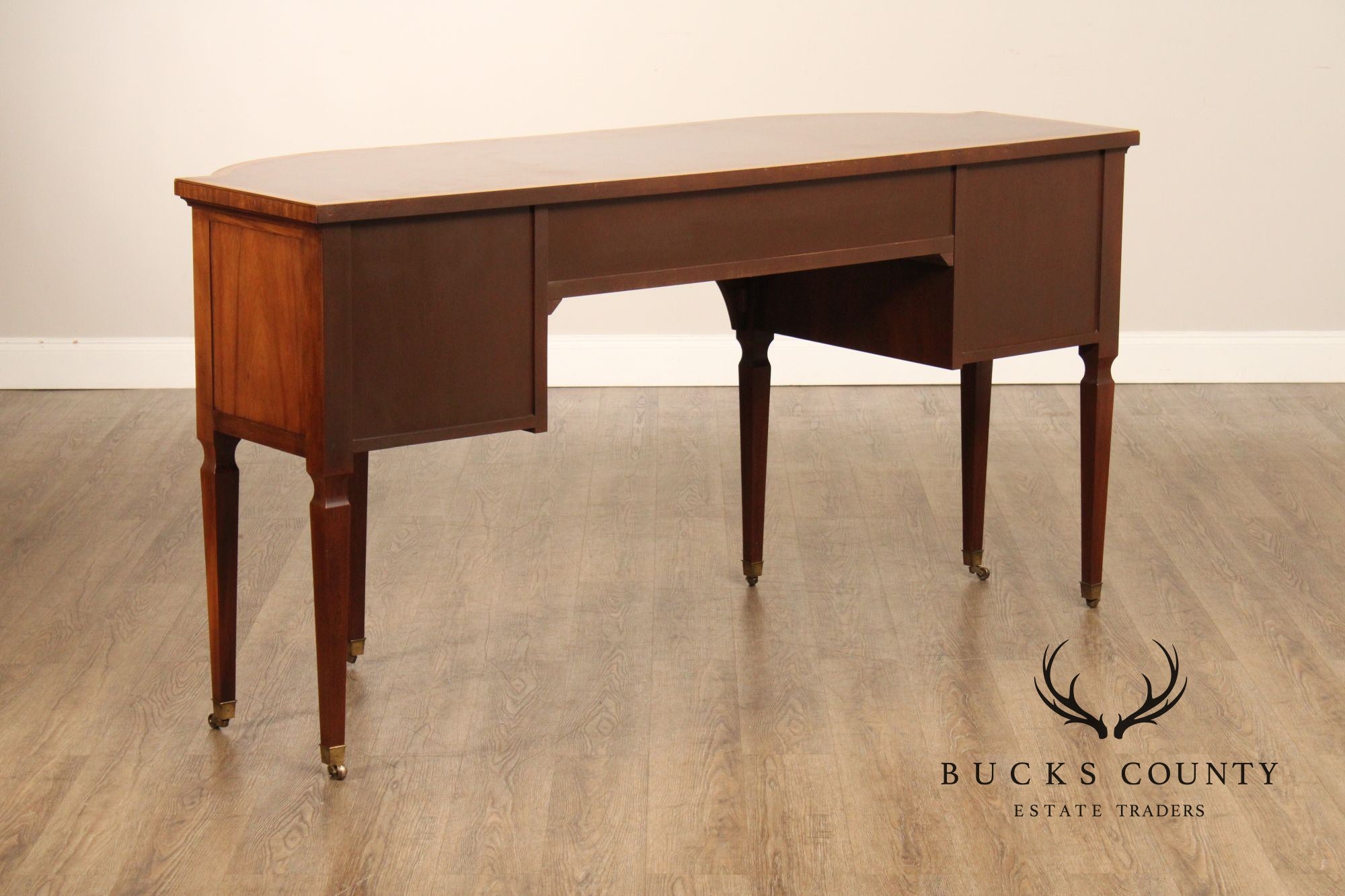 BAKER STATELY HOMES COLLECTION INLAID MAHOGANY SIDEBOARD