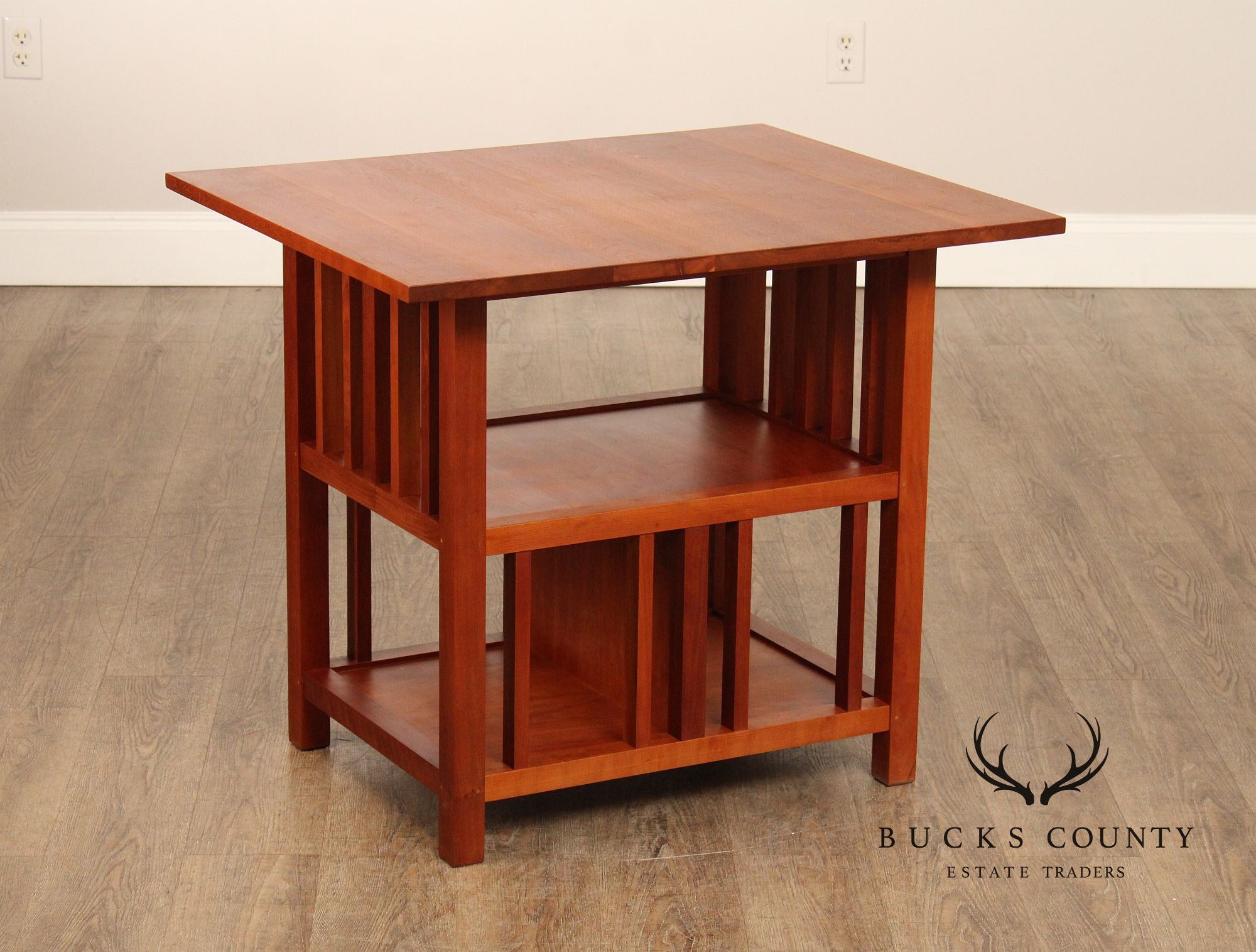 Thomas Moser Studio Crafted Cherry Bookshelf End Table
