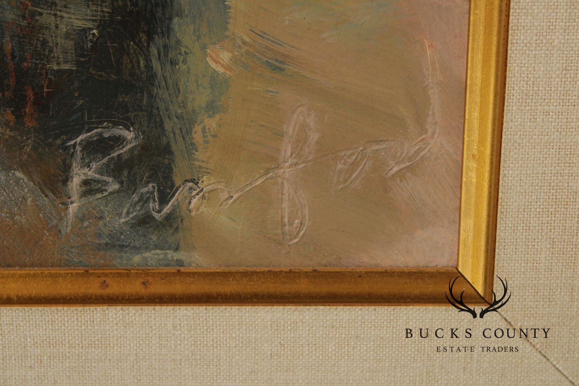 Wallace Bassford Impressionist Style Oil Painting, 'Regalia'