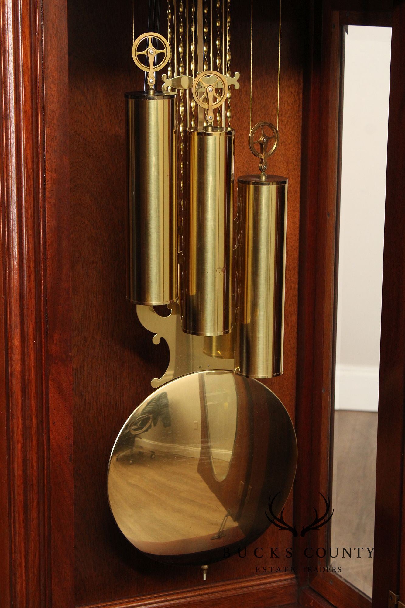 GMK Fancher 'Melrose' Mahogany Grandfather Clock