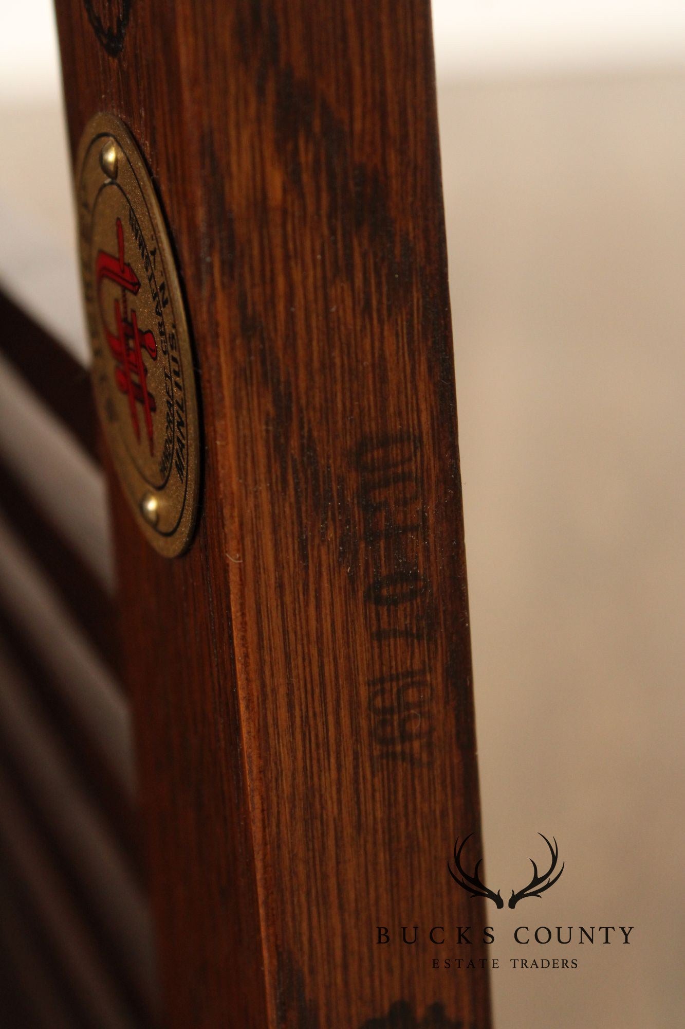 Stickley Mission Collection Oak Bench
