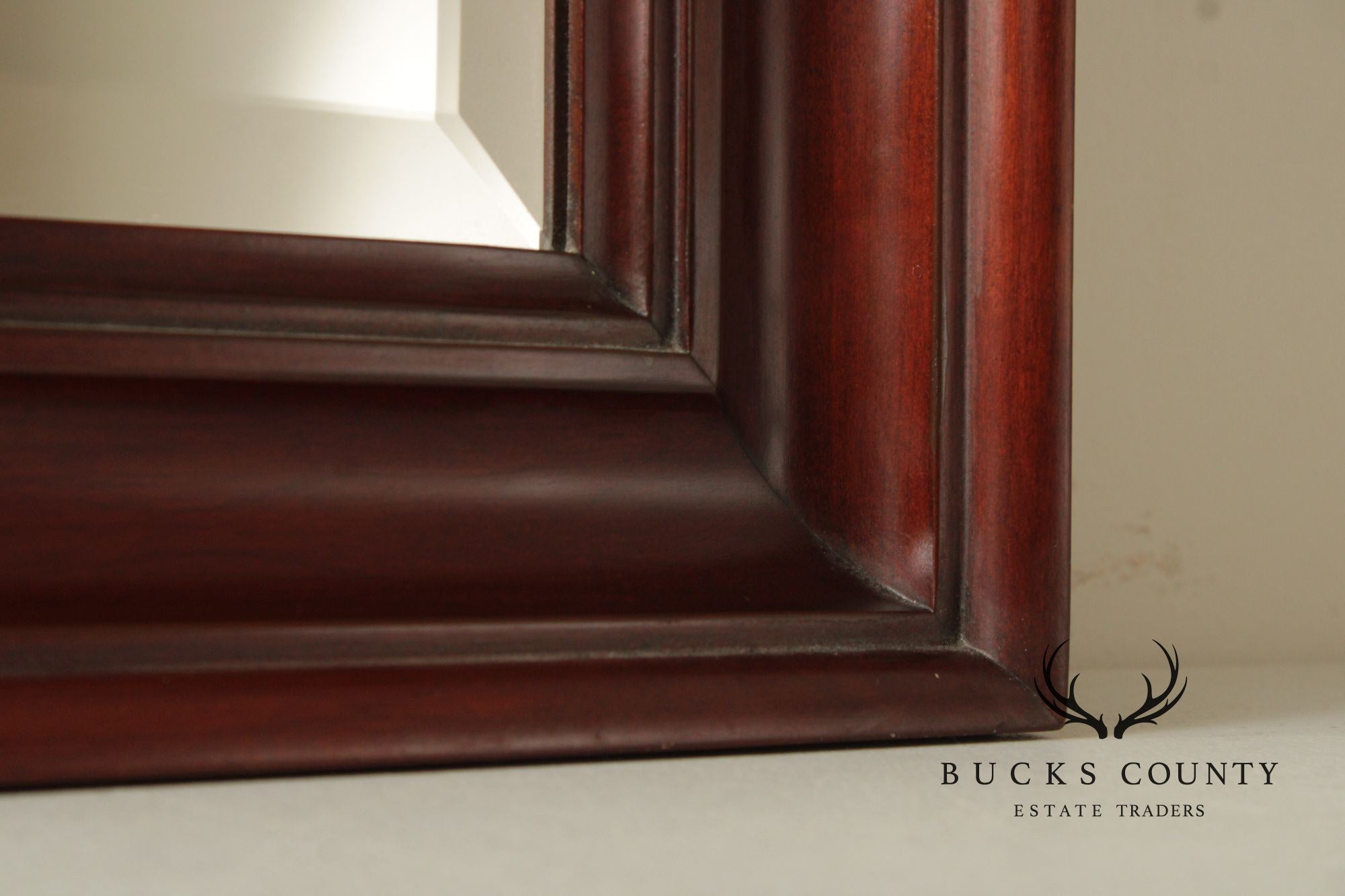 Henkel Harris Rectangular Cherry Wall Mirror