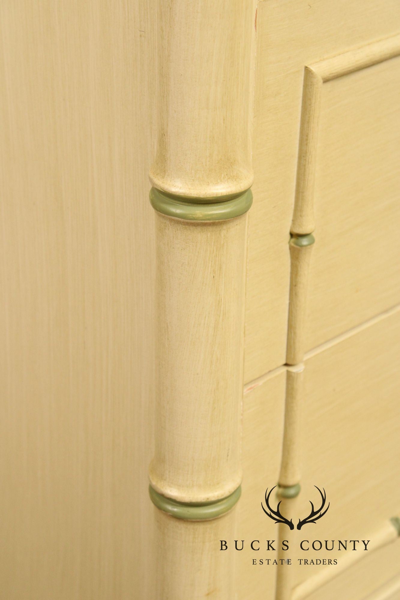 Thomasville Vintage Faux Bamboo Chest of Drawers