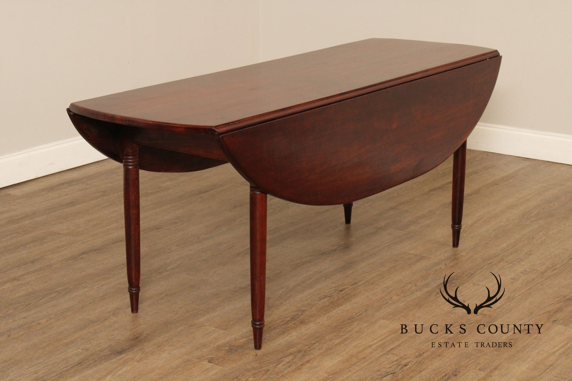 Benchmade Cherry Drop Leaf Harvest Dining Table