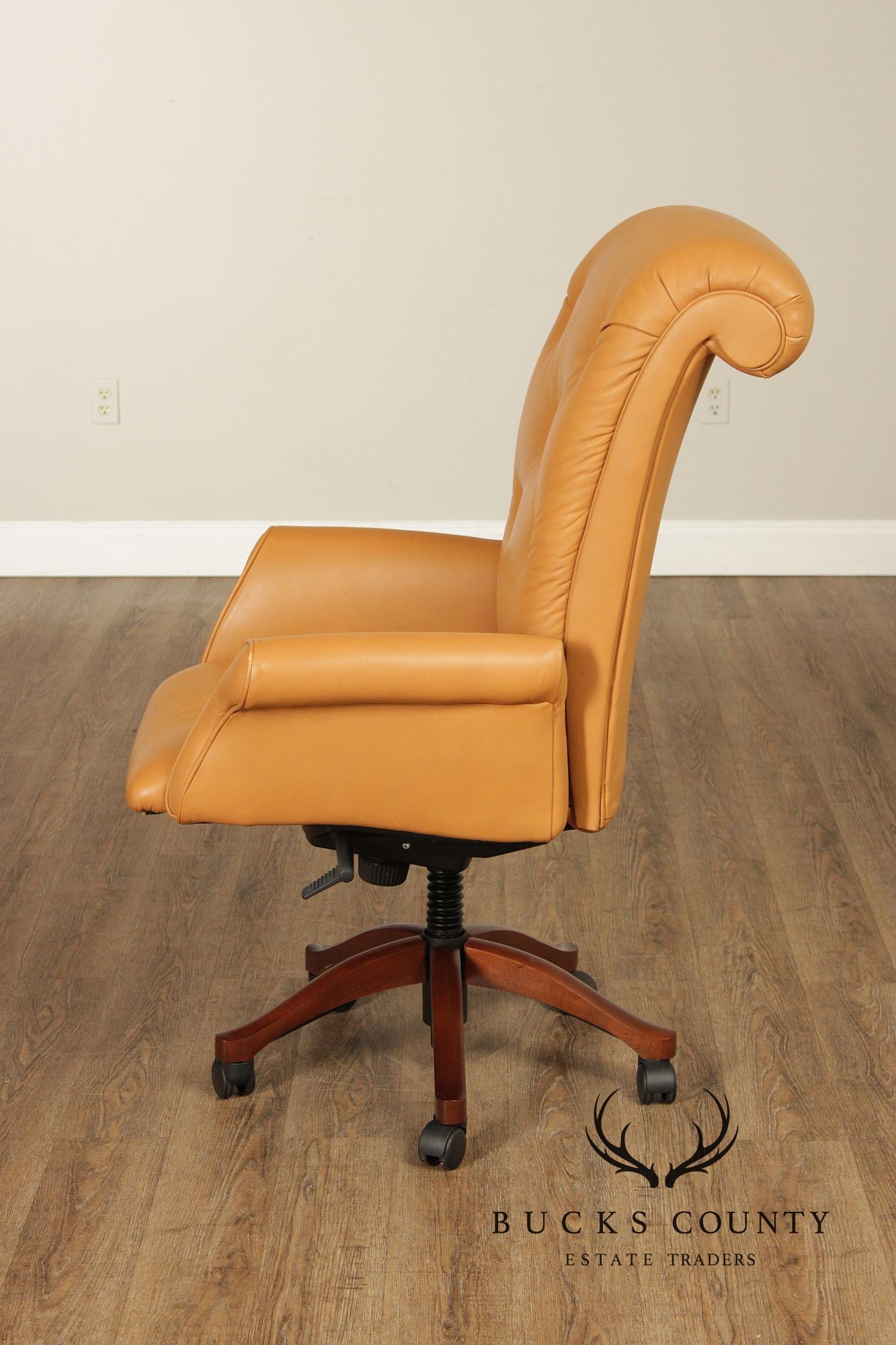 Leathercraft Tufted Leather Executive Office Armchair